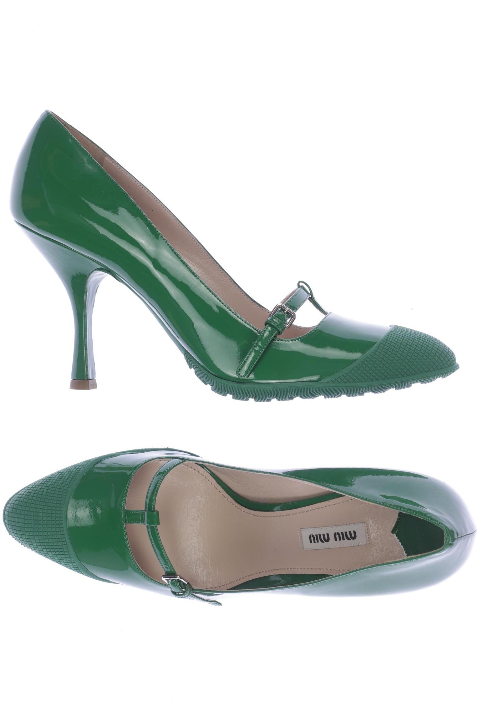 

Miu Miu Damen Pumps, grün