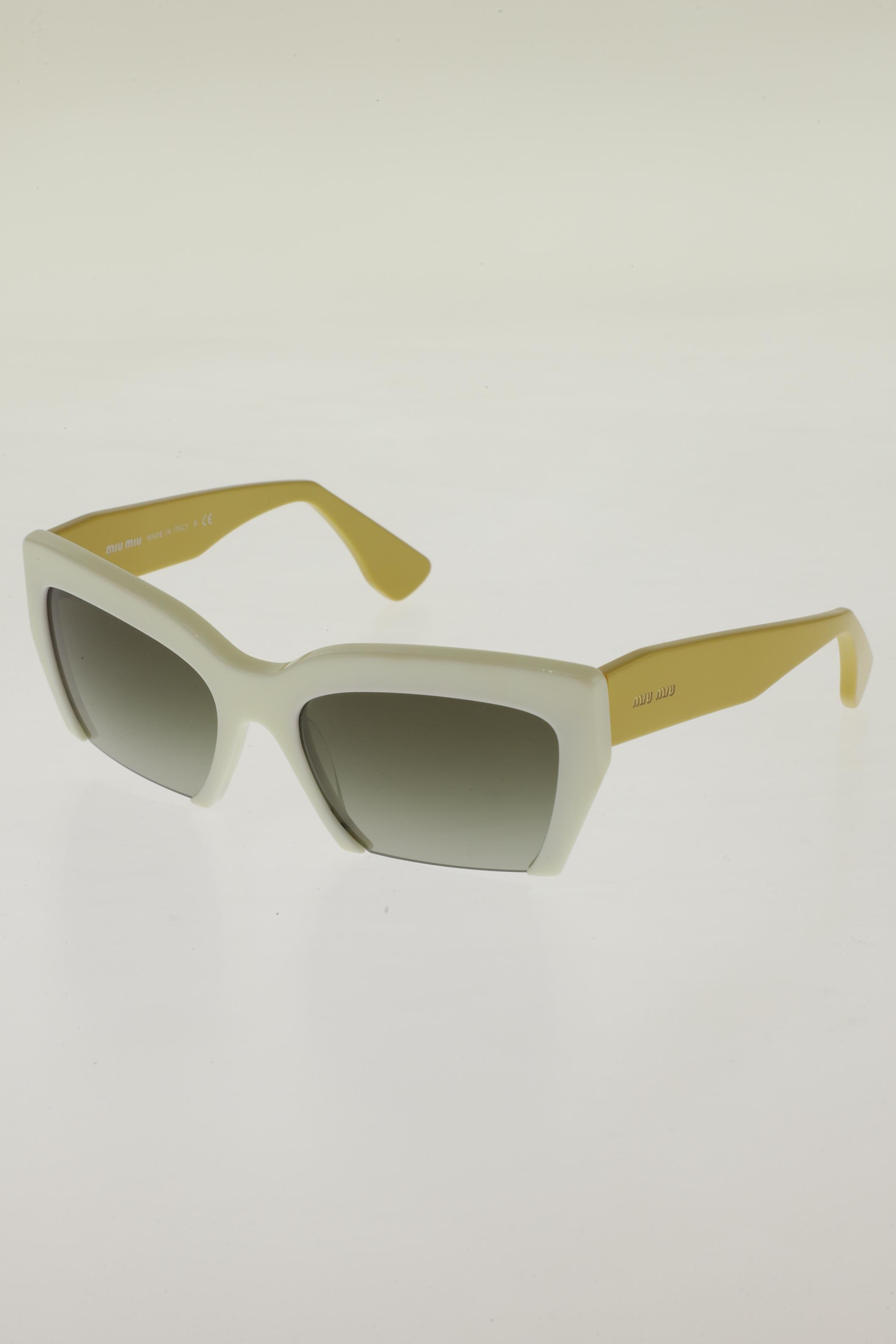 

Miu Miu Damen Sonnenbrille, weiß