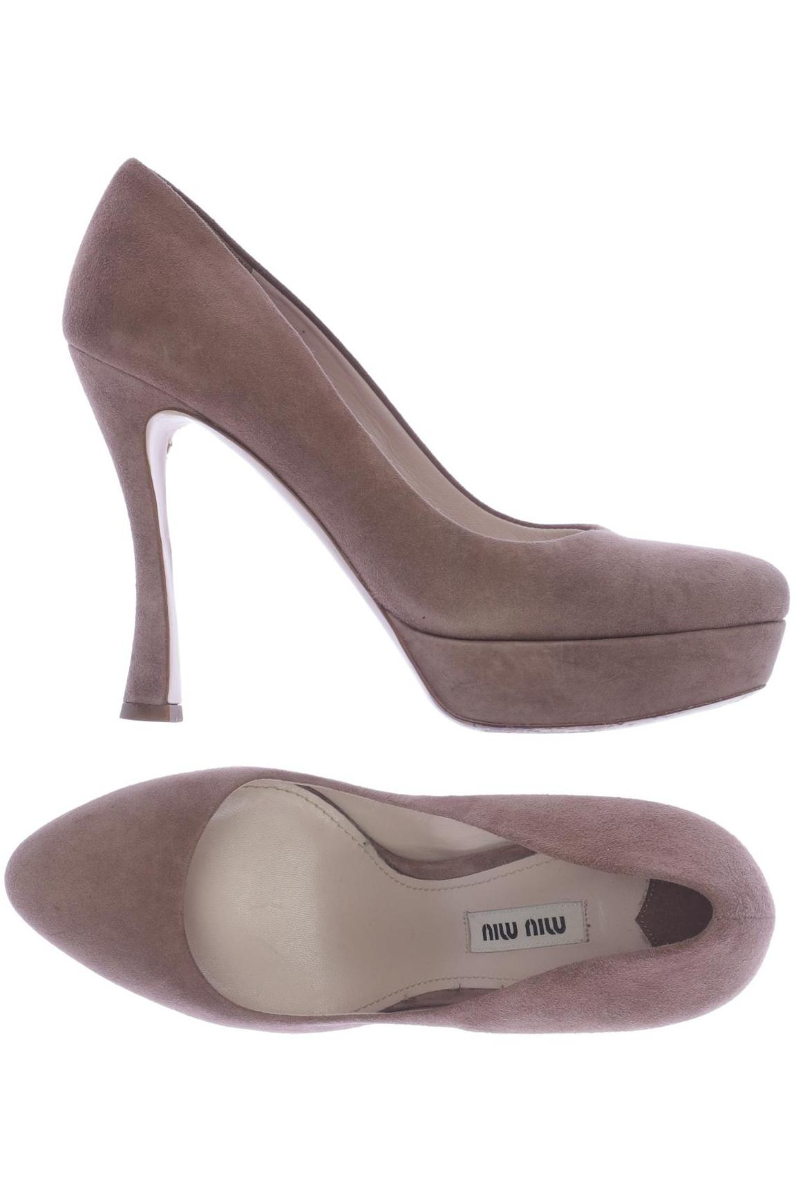 

Miu Miu Damen Pumps, braun, Gr. 37.5