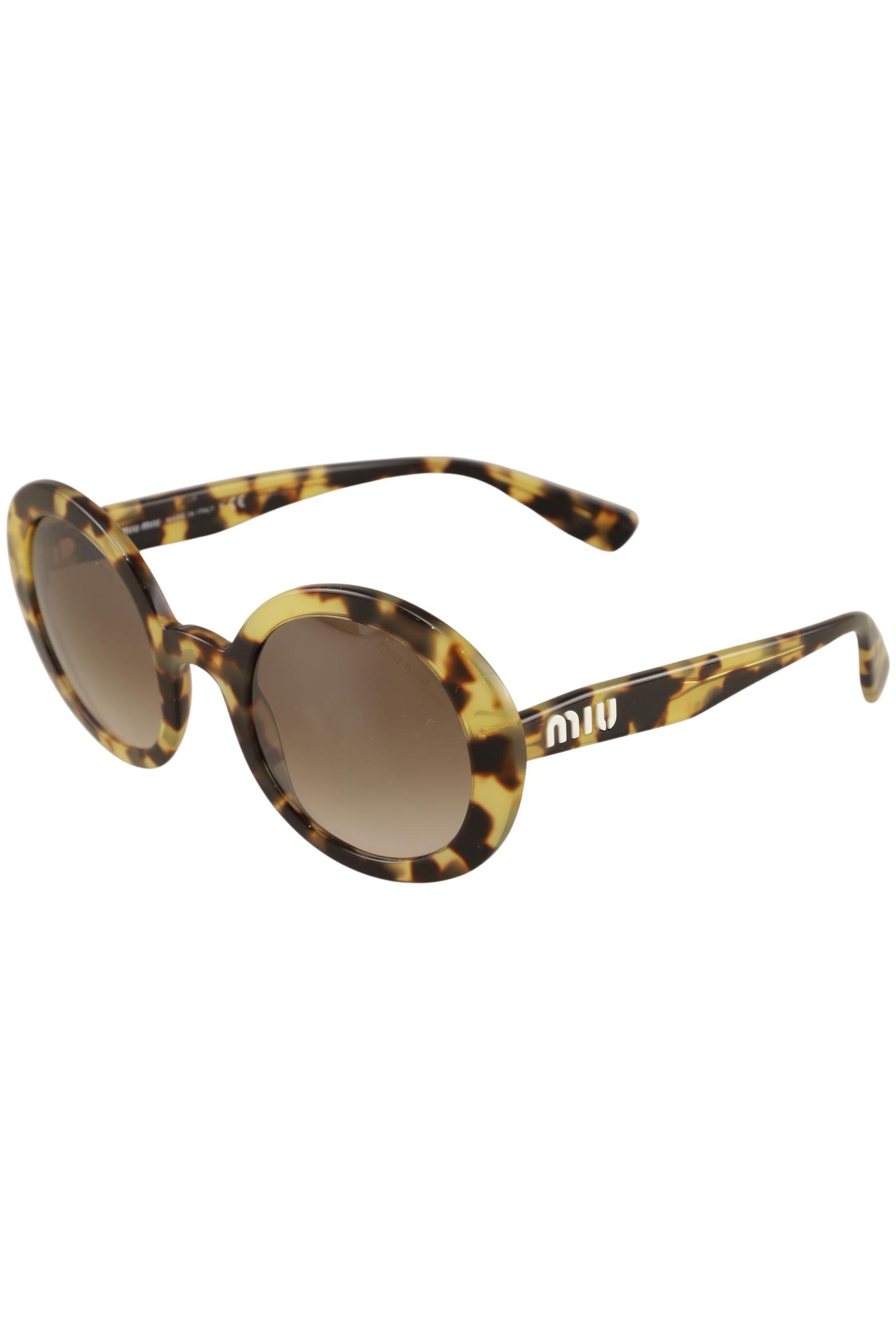 

Miu Miu Damen Sonnenbrille, braun, Gr.