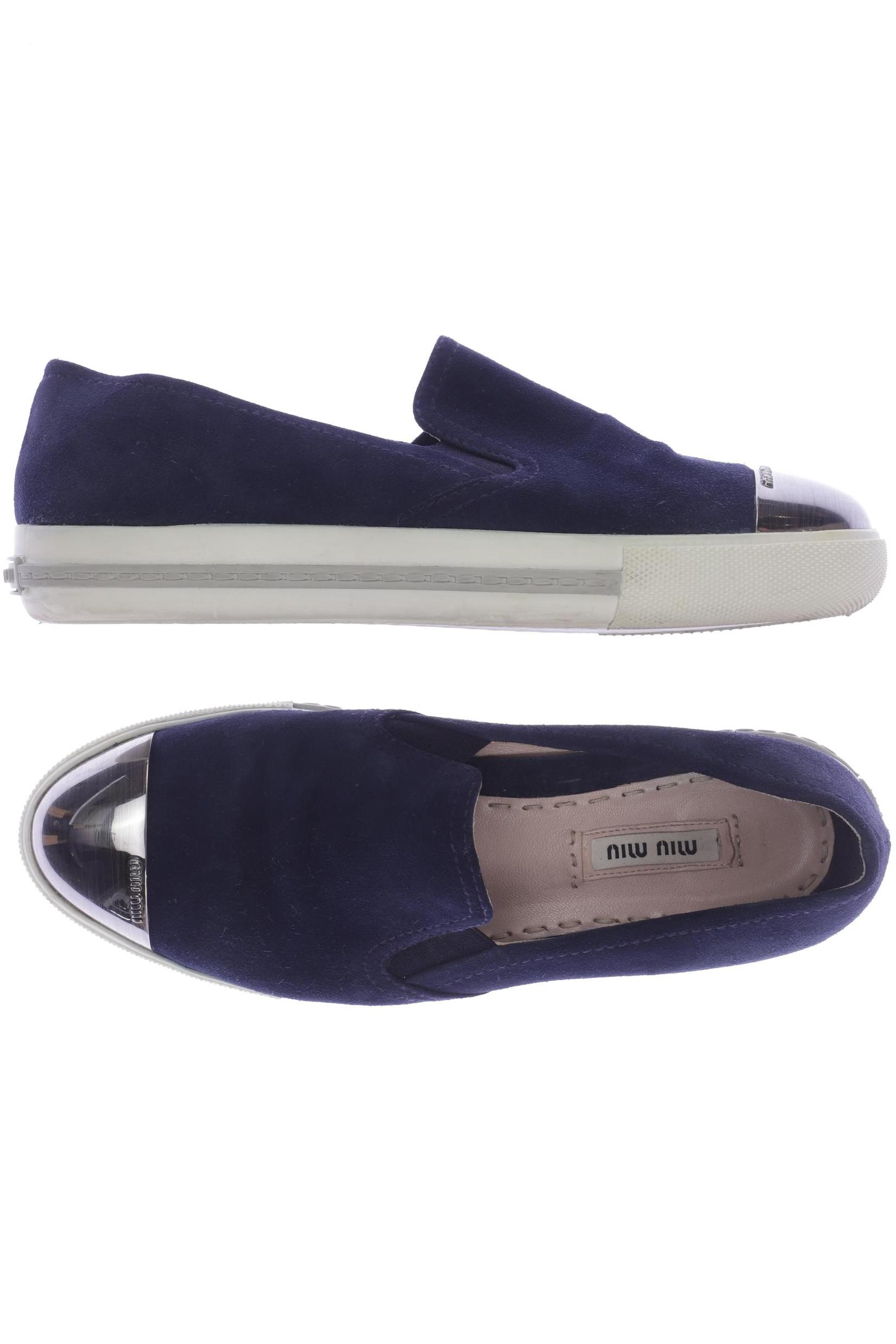 

Miu Miu Damen Halbschuh, marineblau