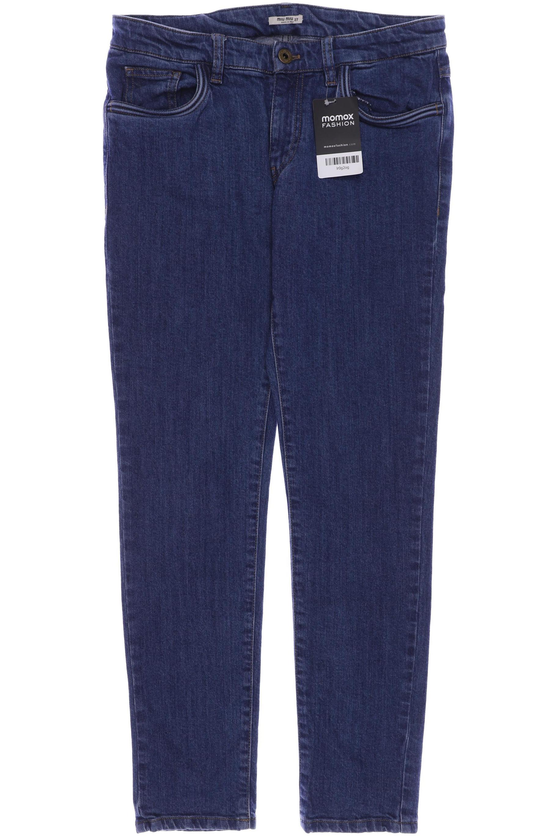 

Miu Miu Damen Jeans, blau, Gr. 38