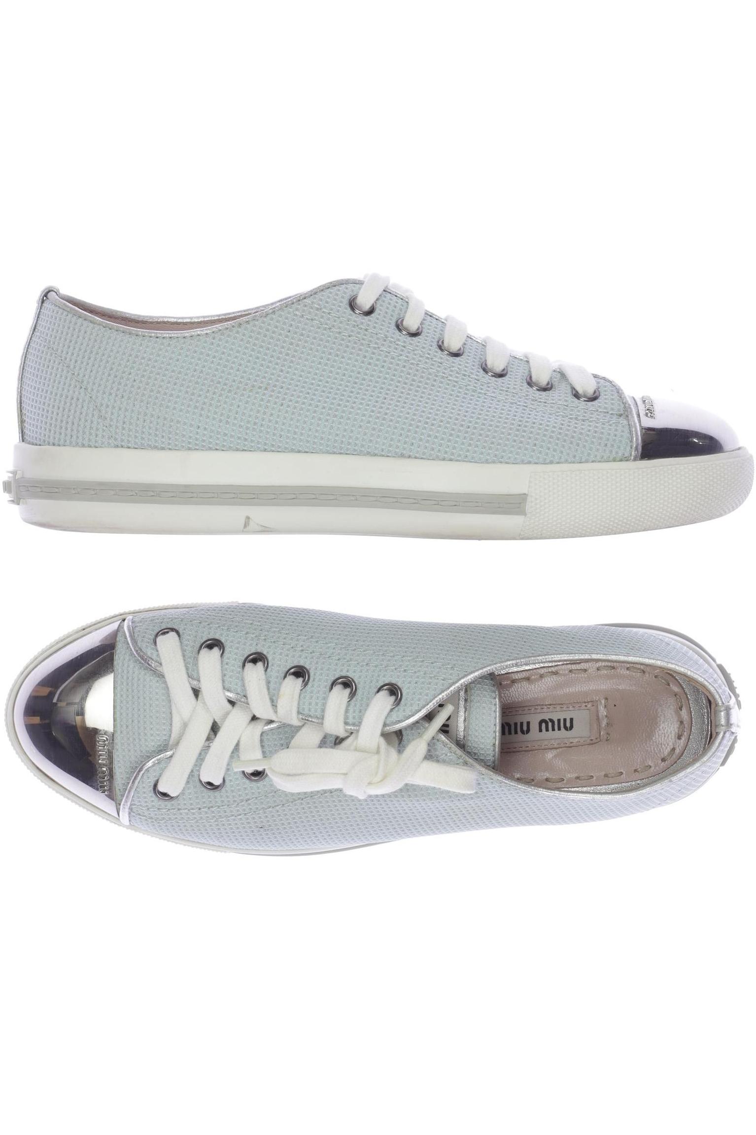

Miu Miu Damen Sneakers, türkis, Gr. 36.5
