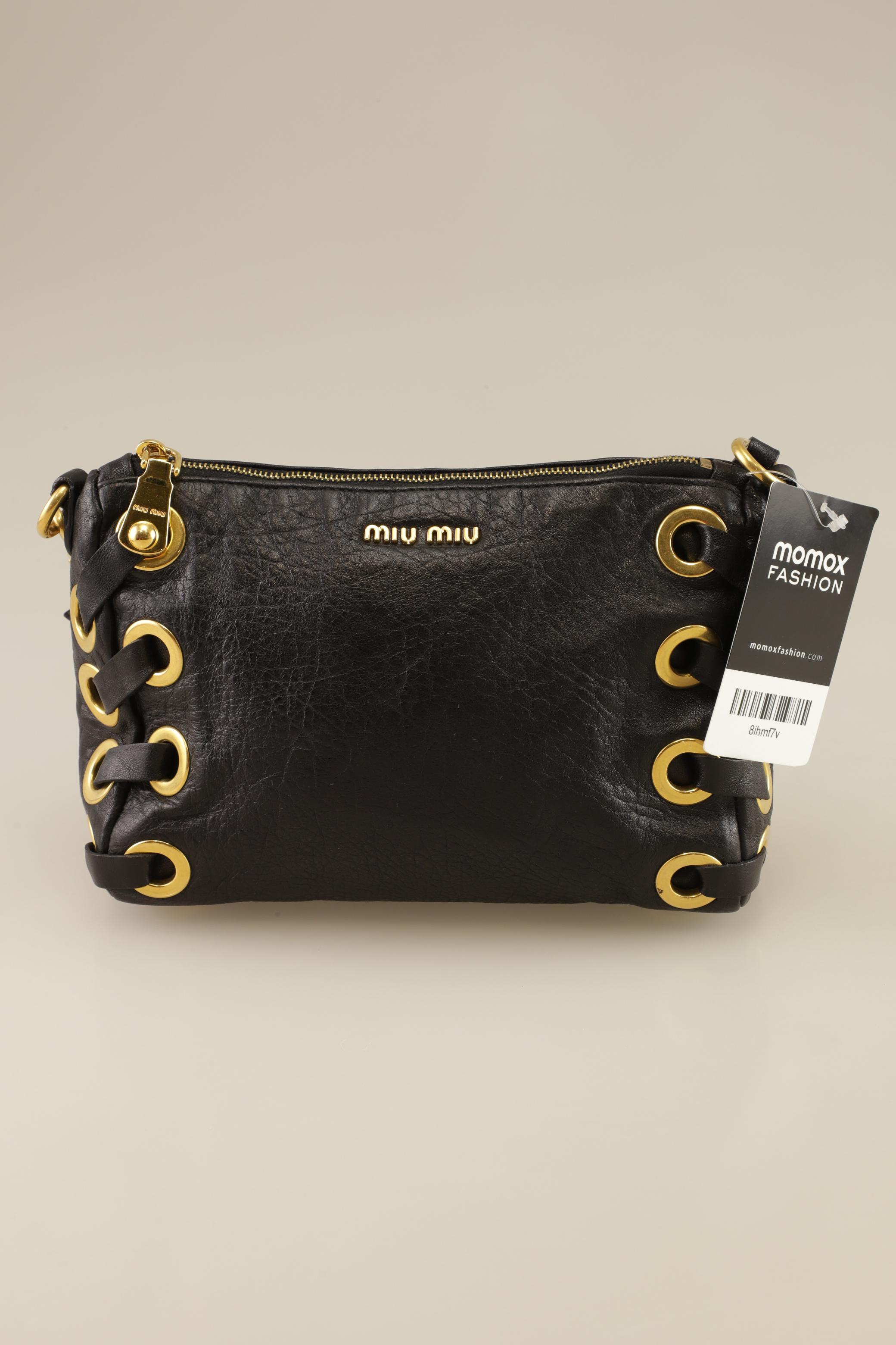 

Miu Miu Damen Handtasche, schwarz, Gr.