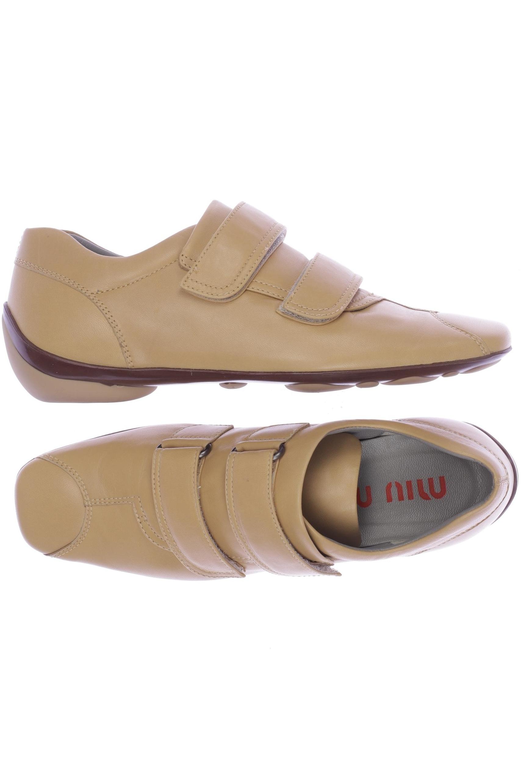 

Miu Miu Damen Halbschuh, braun, Gr. 35