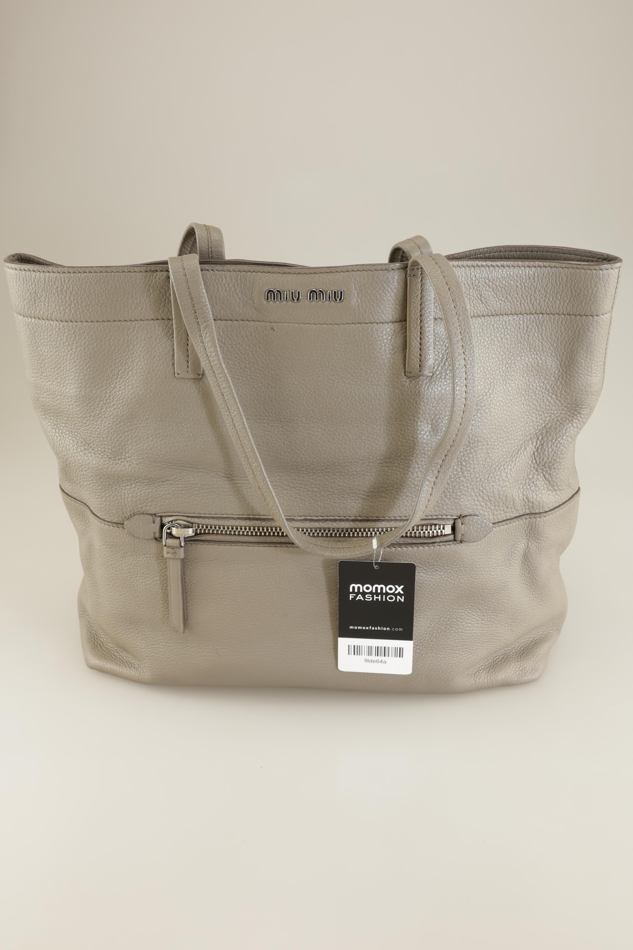 

Miu Miu Damen Handtasche, grau, Gr.