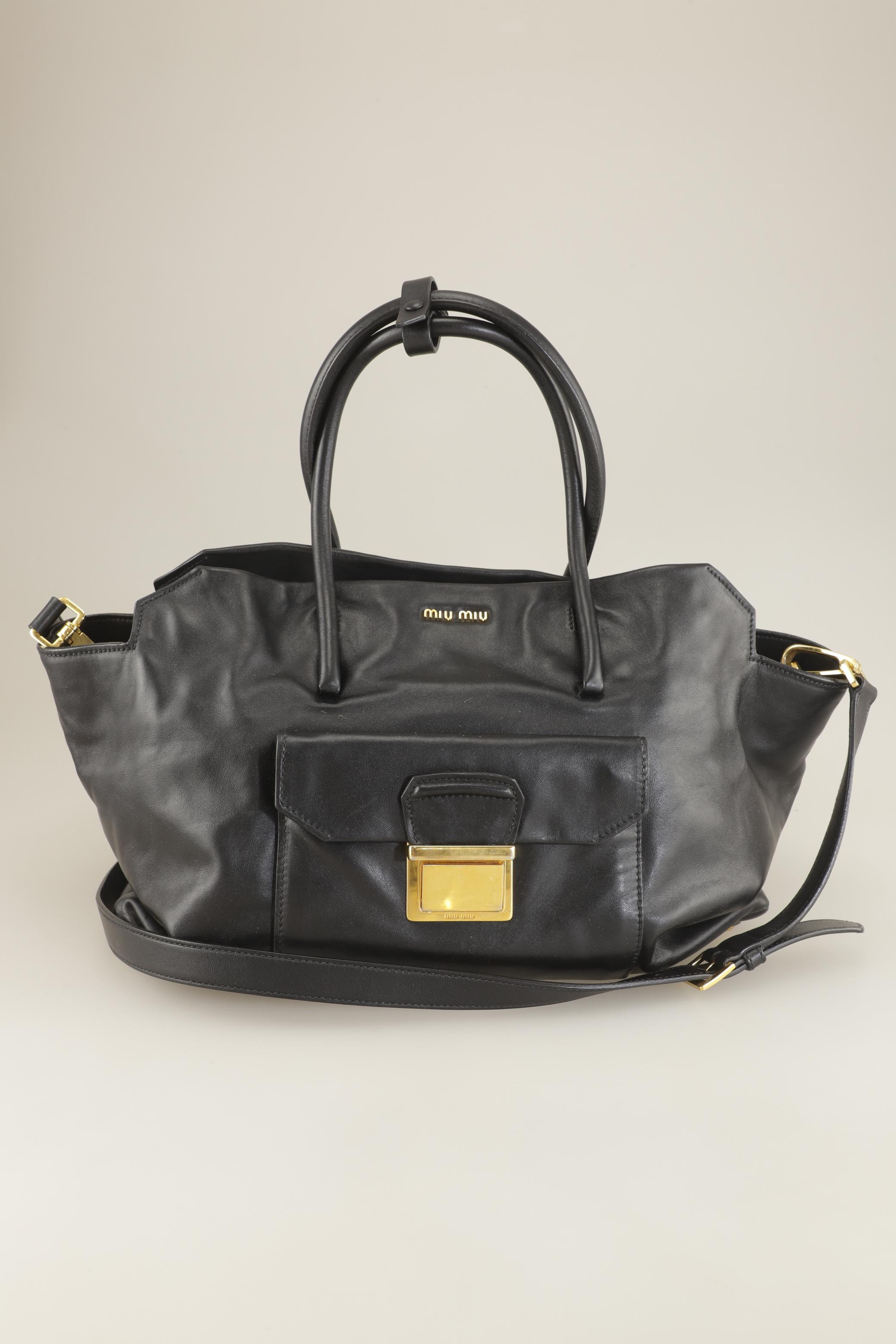 

Miu Miu Damen Handtasche, schwarz, Gr.