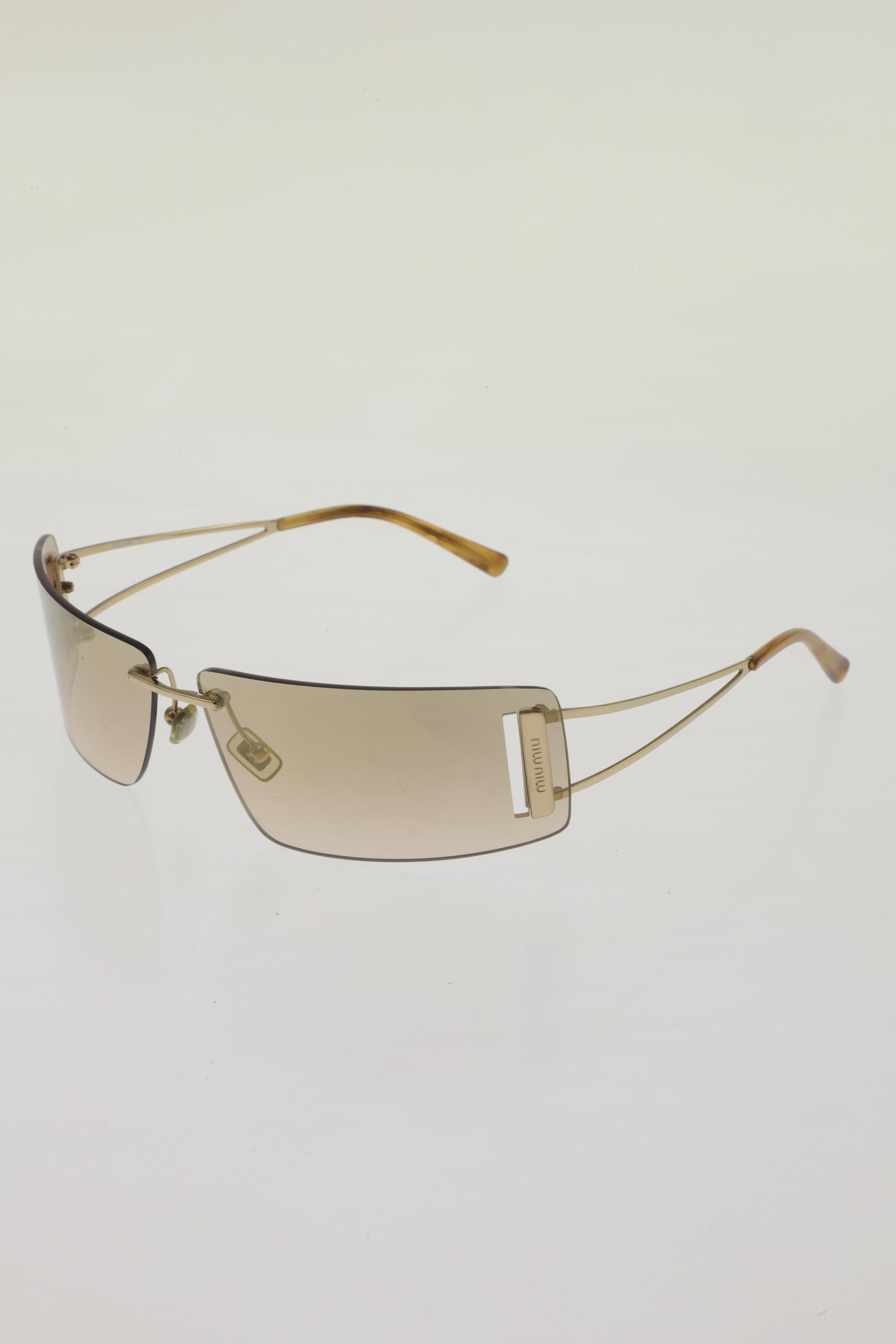 

Miu Miu Damen Sonnenbrille, braun, Gr.