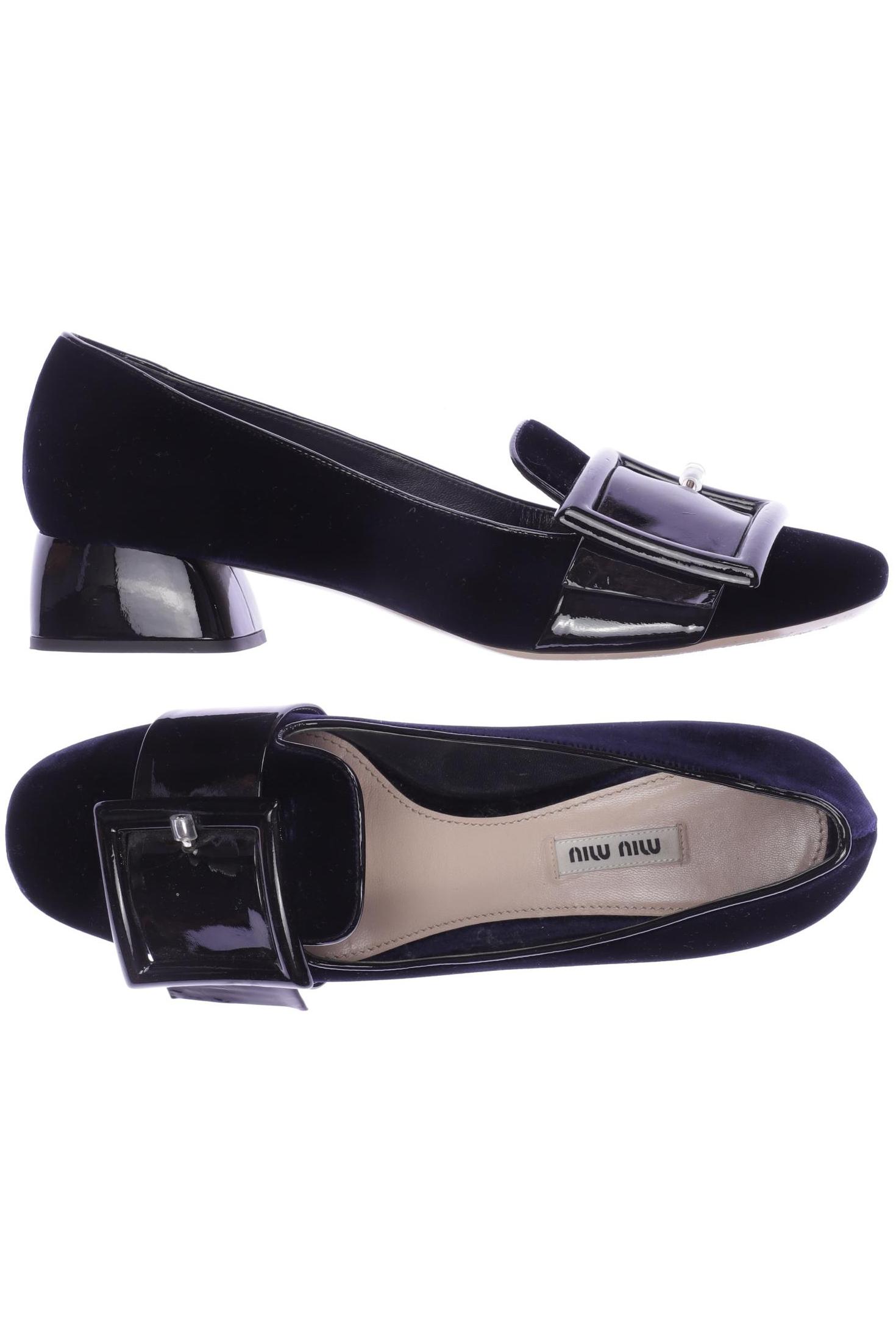 

Miu Miu Damen Ballerinas, schwarz, Gr. 40.5