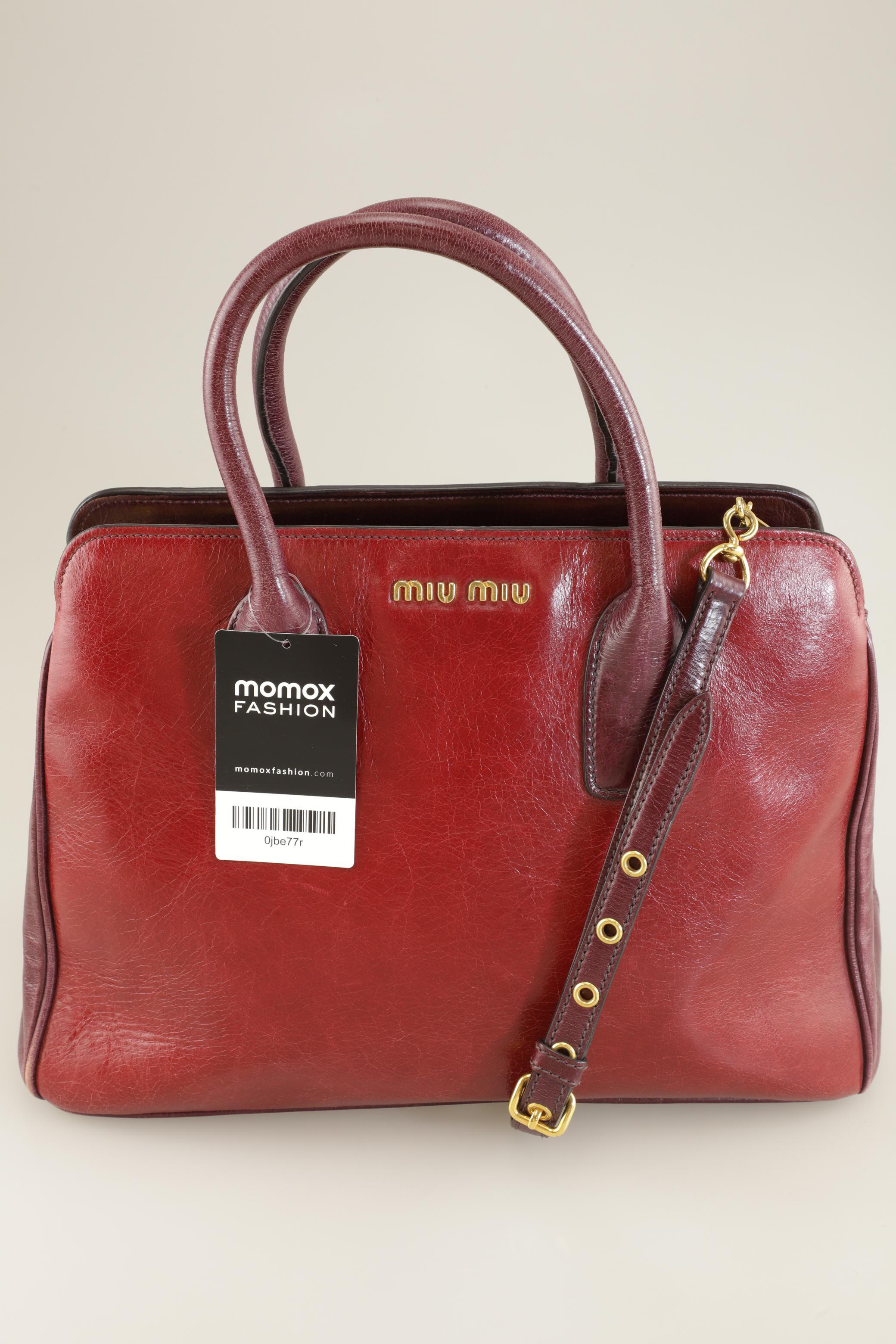 

Miu Miu Damen Handtasche, rot, Gr.