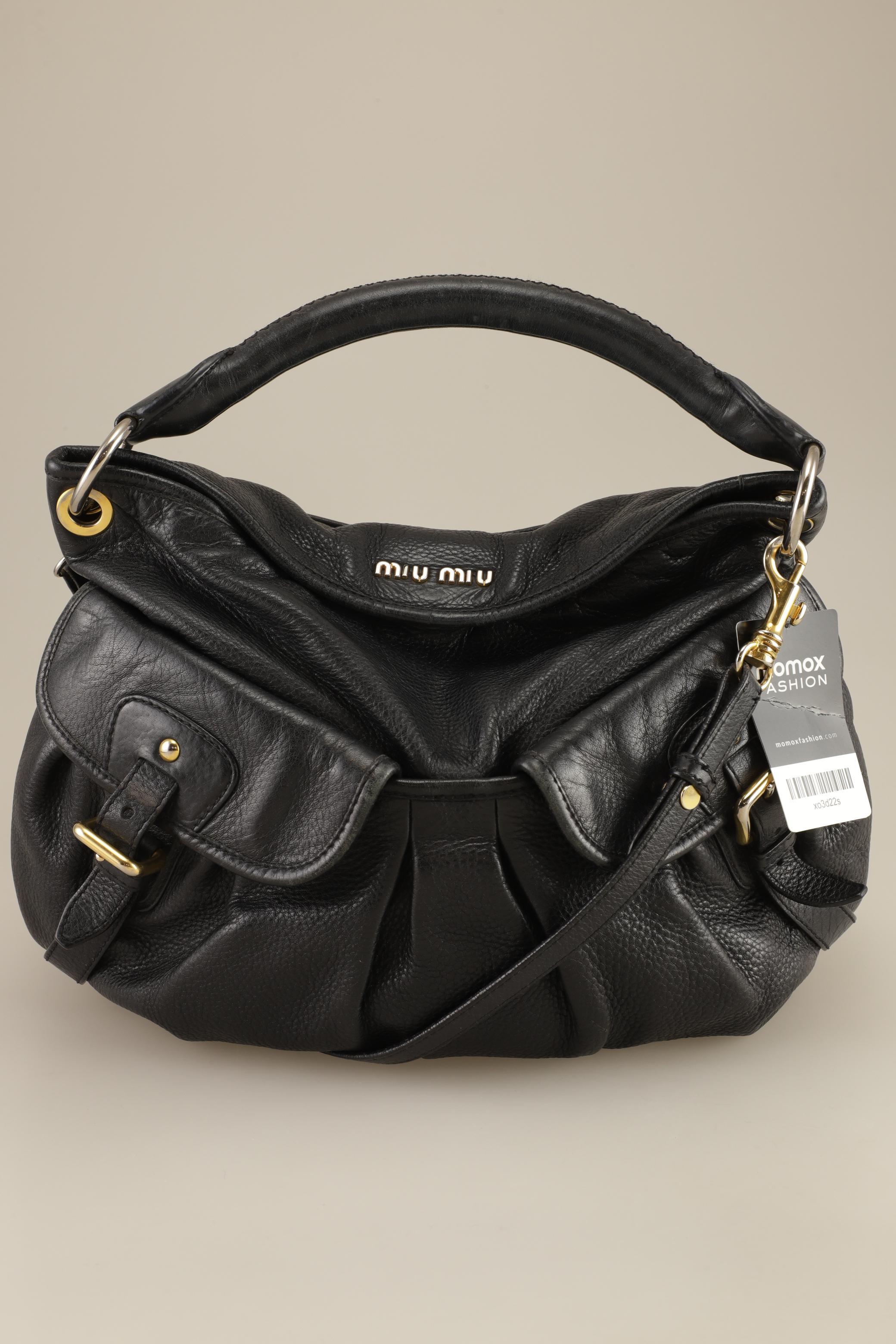 

Miu Miu Damen Handtasche, schwarz, Gr.