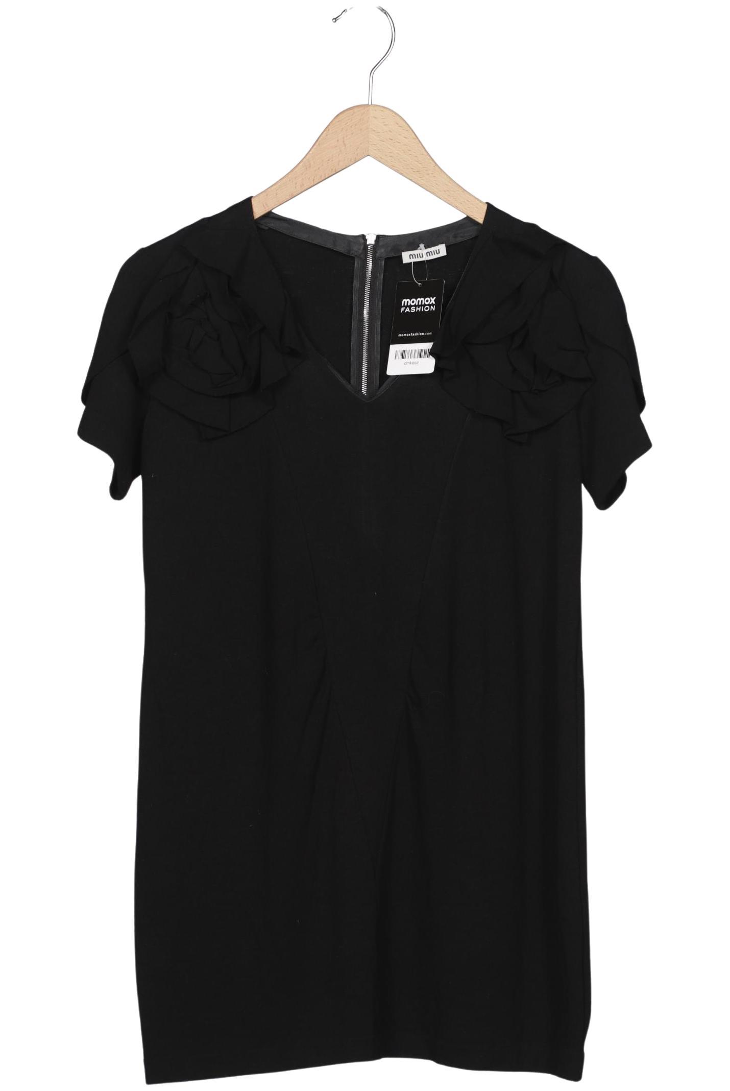 

Miu Miu Damen T-Shirt, schwarz, Gr. 42