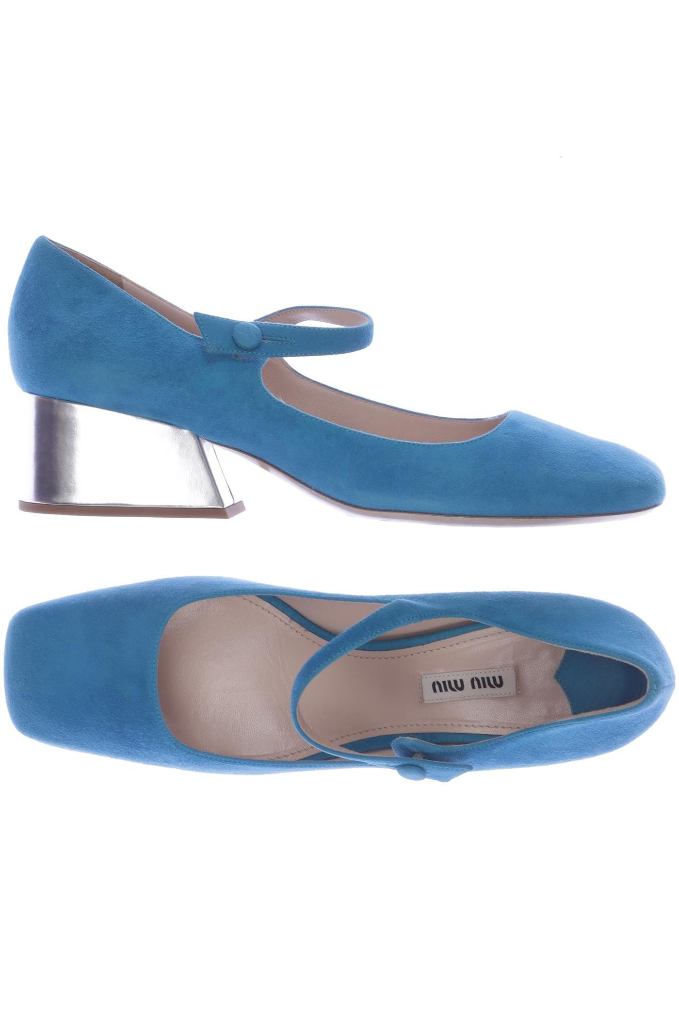 

Miu Miu Damen Pumps, türkis