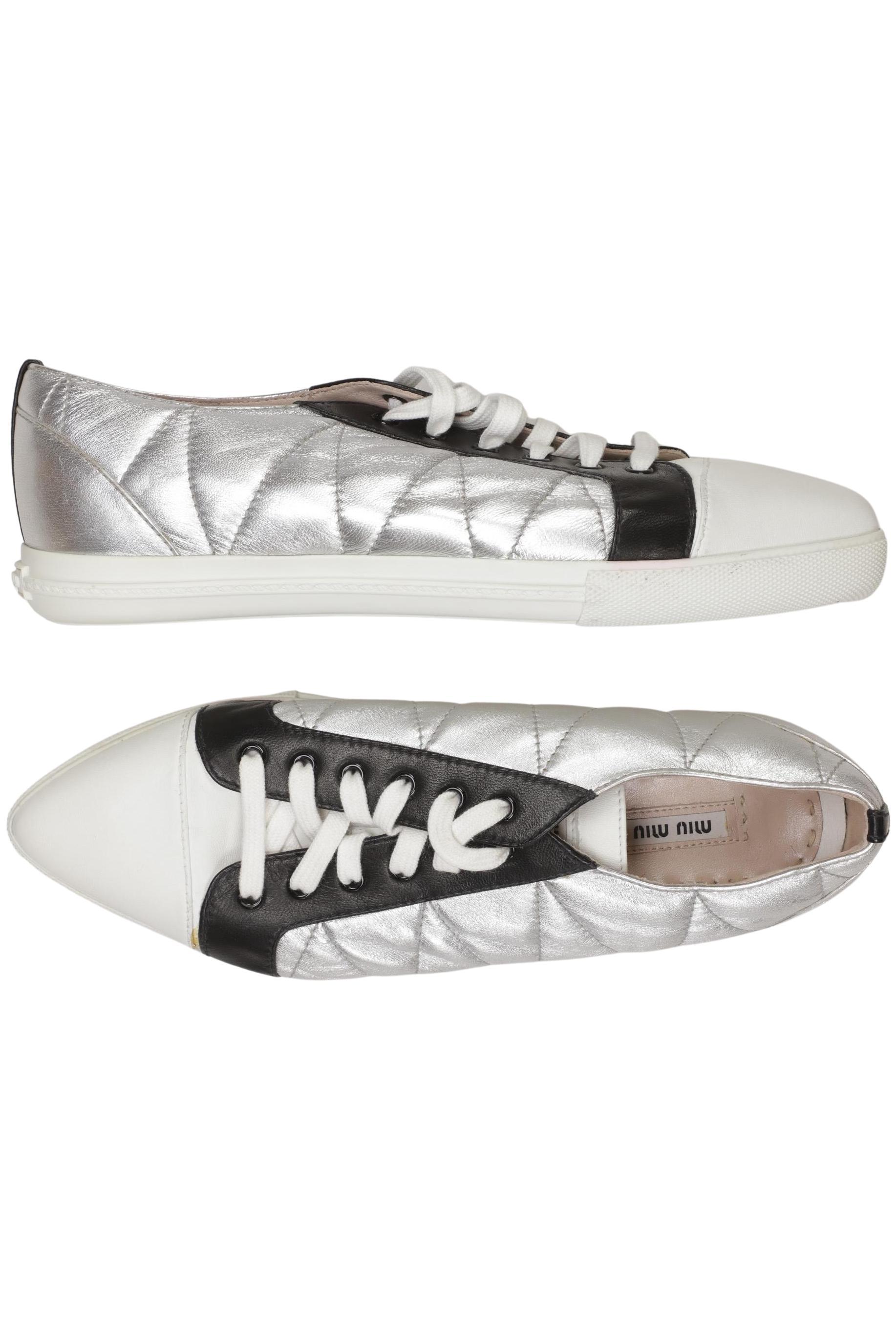 

Miu Miu Damen Sneakers, silber, Gr. 41