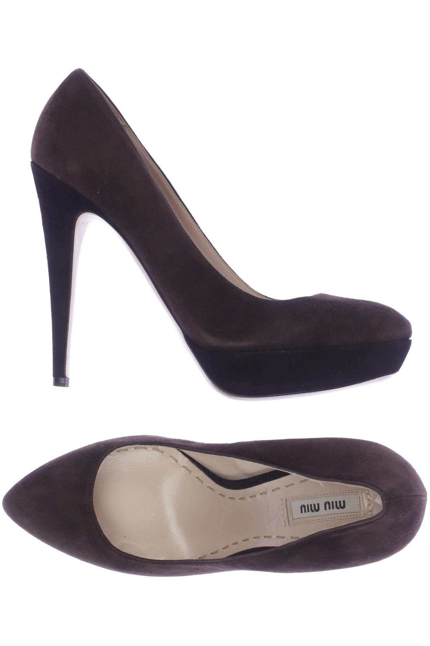 

Miu Miu Damen Pumps, braun, Gr. 39.5