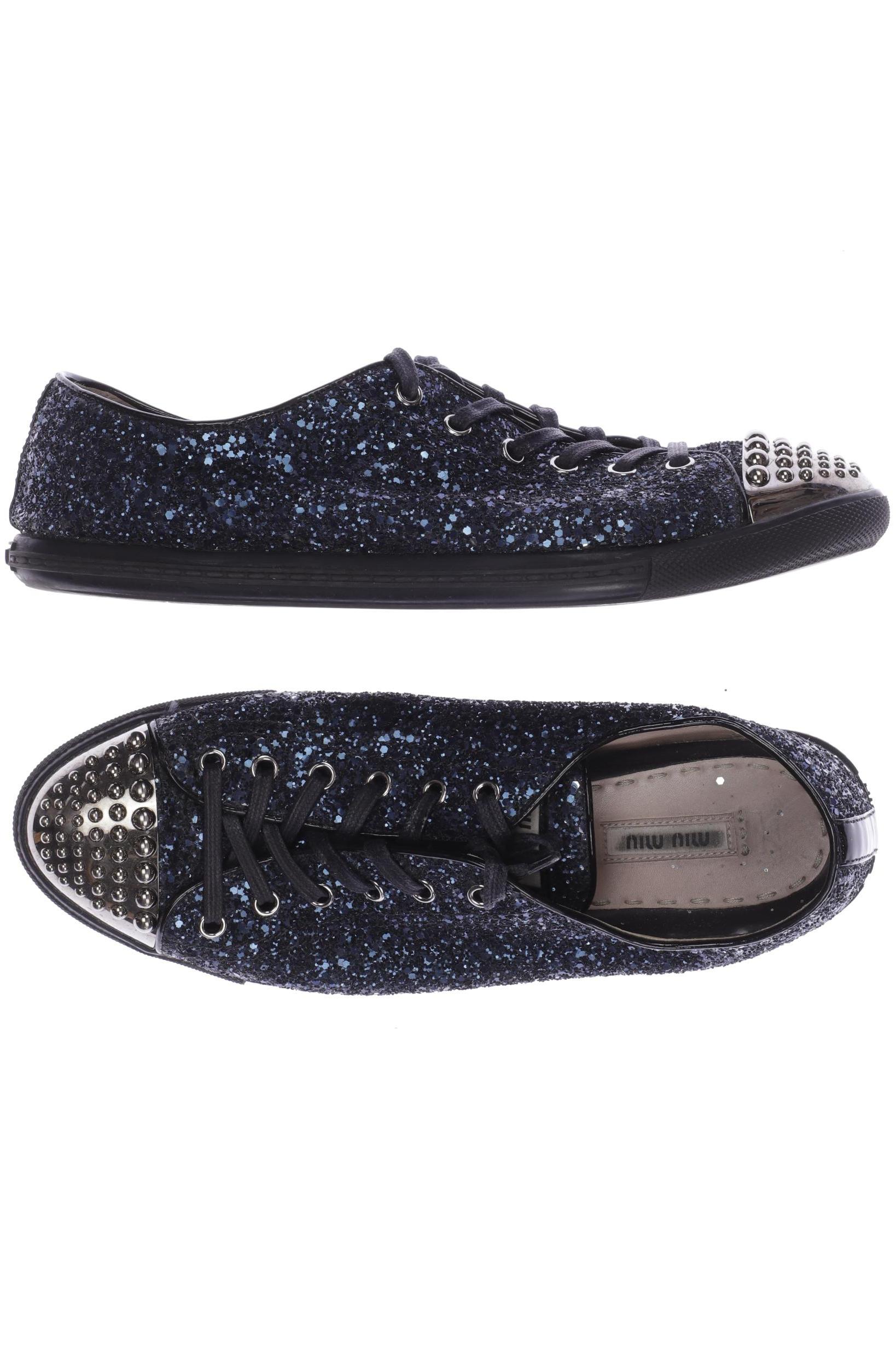 

Miu Miu Damen Halbschuh, marineblau, Gr. 41