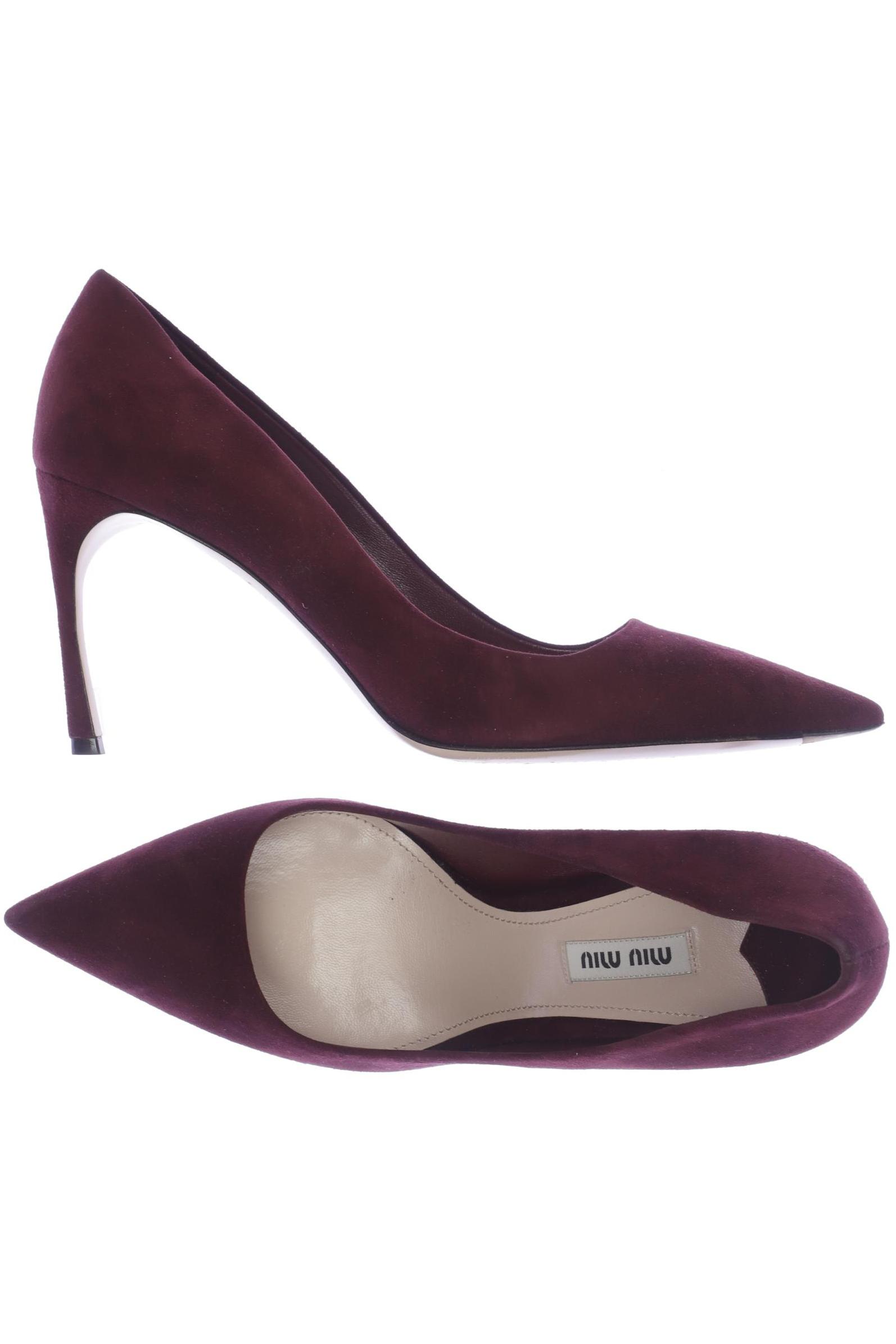

Miu Miu Damen Pumps, bordeaux, Gr. 39