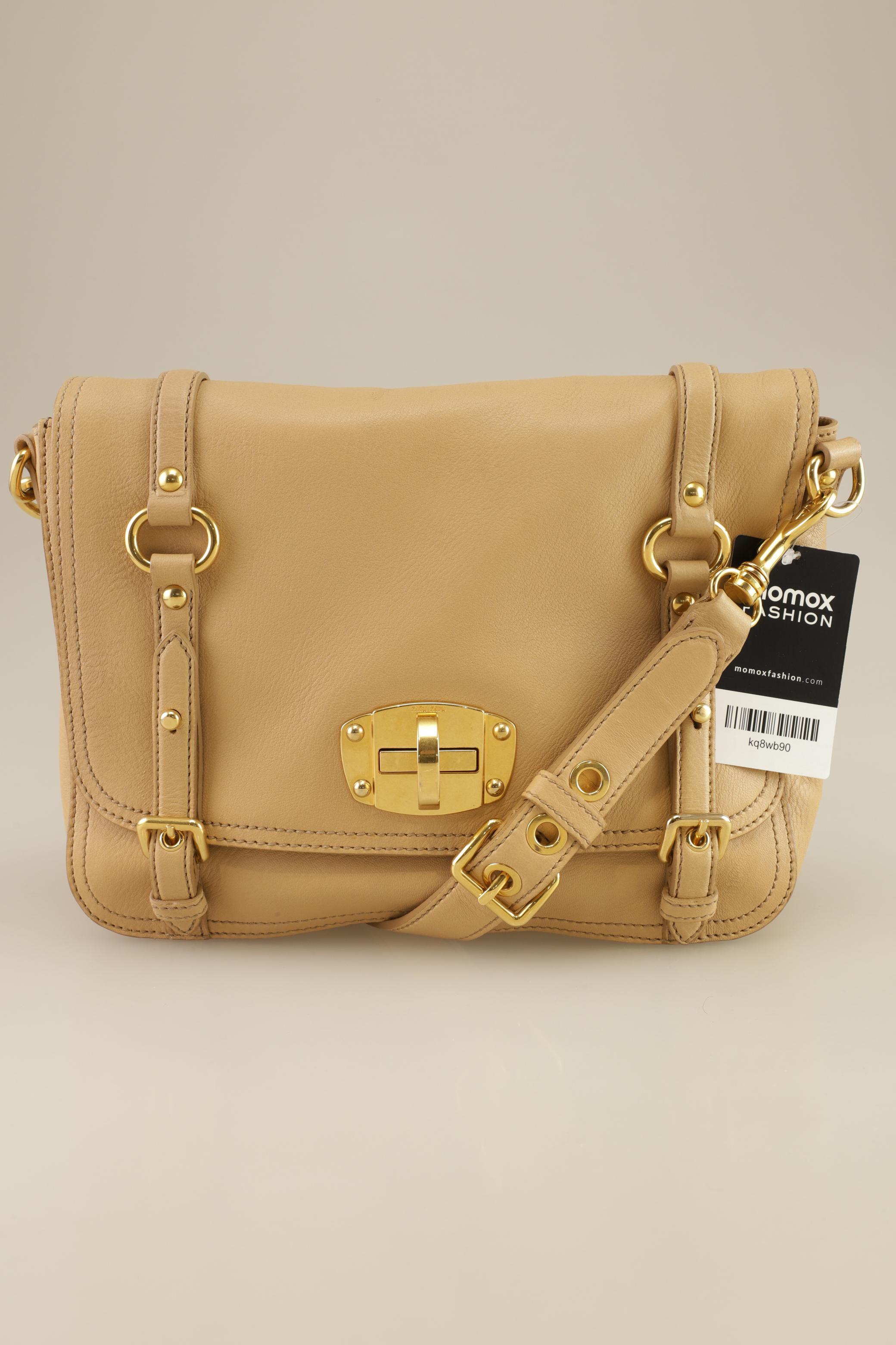 

Miu Miu Damen Handtasche, beige