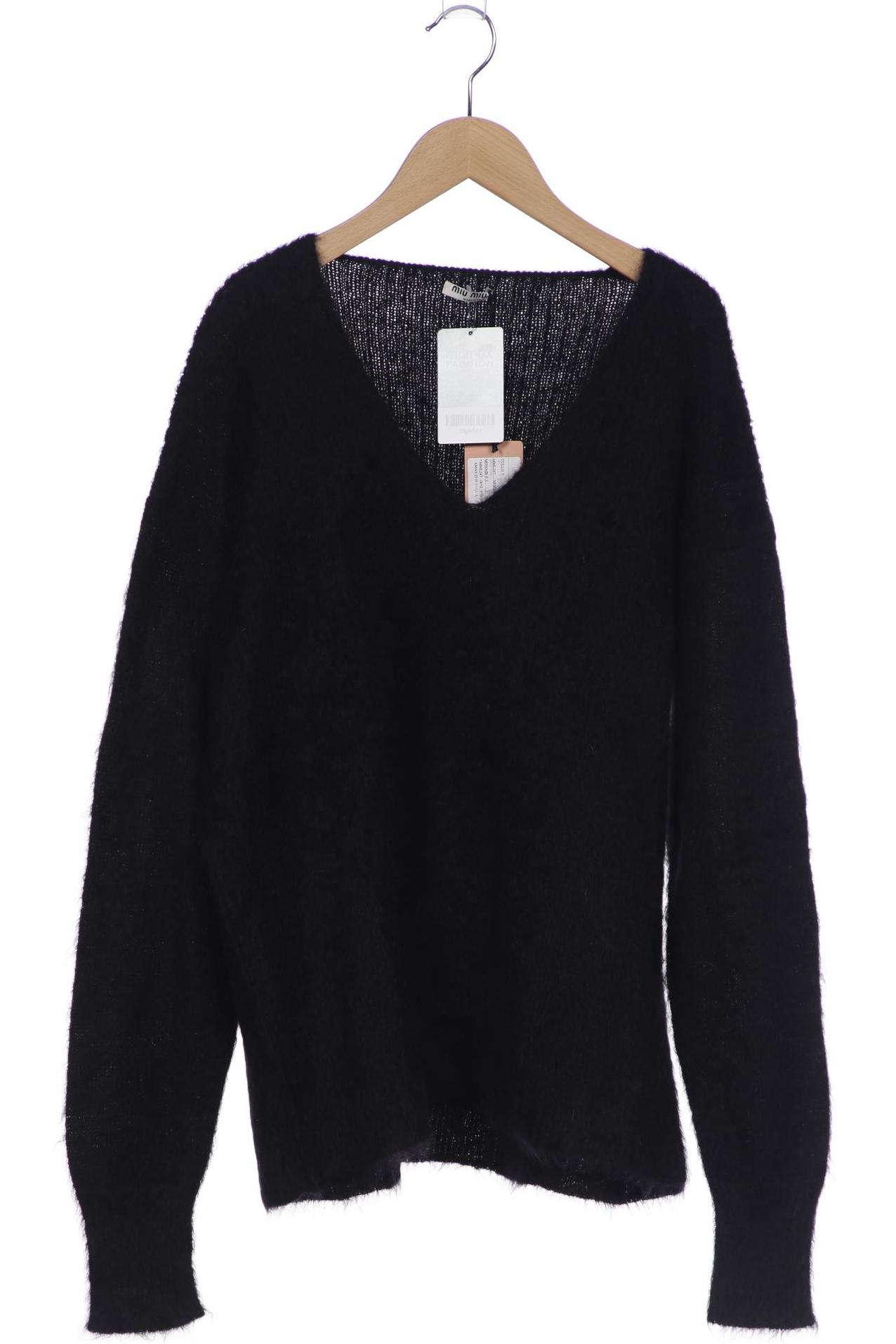 

Miu Miu Damen Pullover, schwarz, Gr. 40