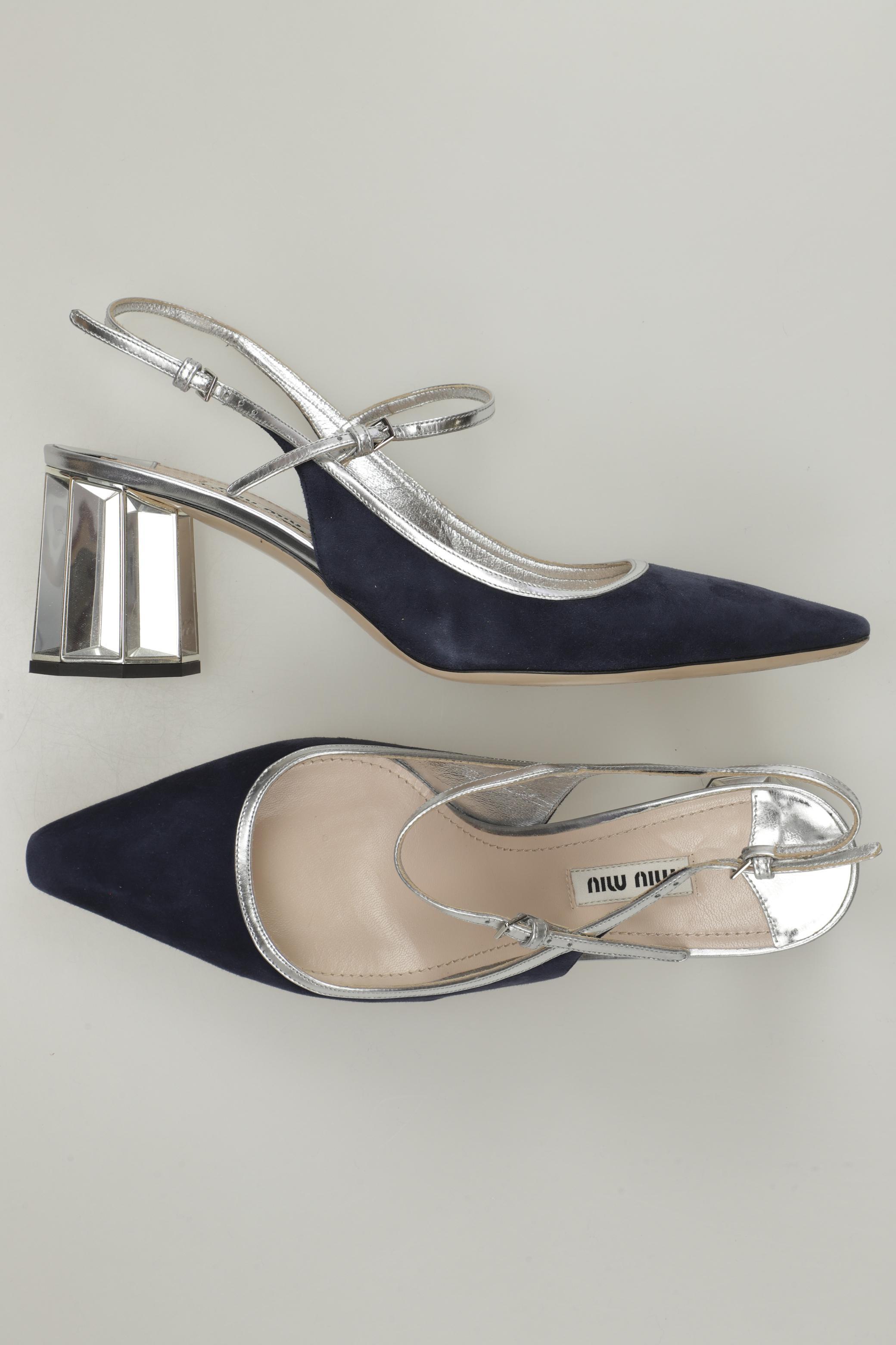 

Miu Miu Damen Sandale, marineblau