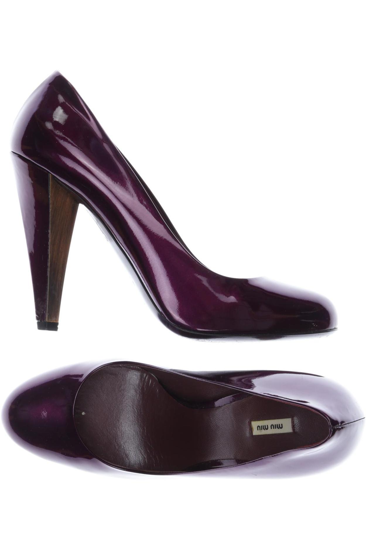 

Miu Miu Damen Pumps, bordeaux, Gr. 38