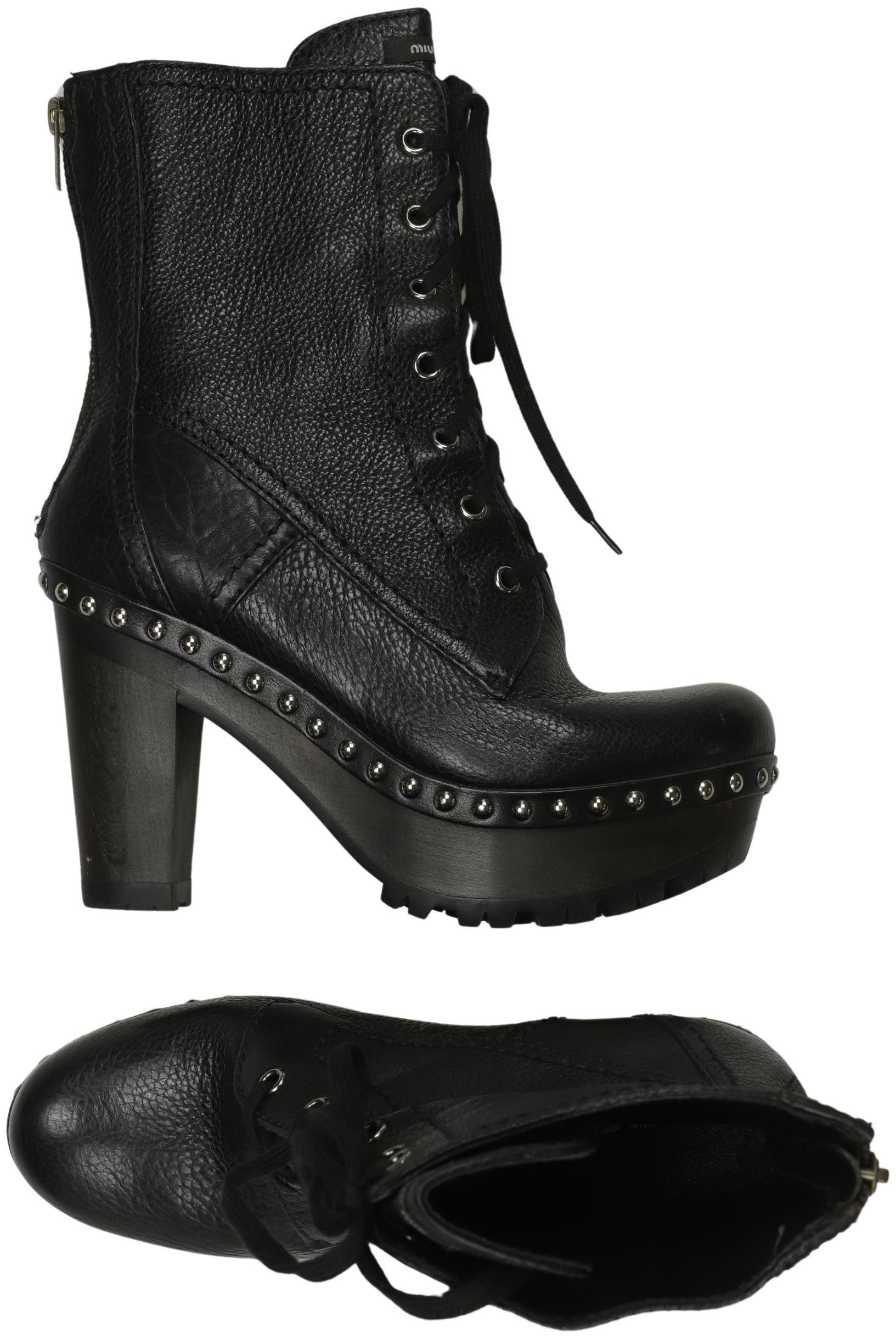 

Miu Miu Damen Stiefel, schwarz, Gr. 38