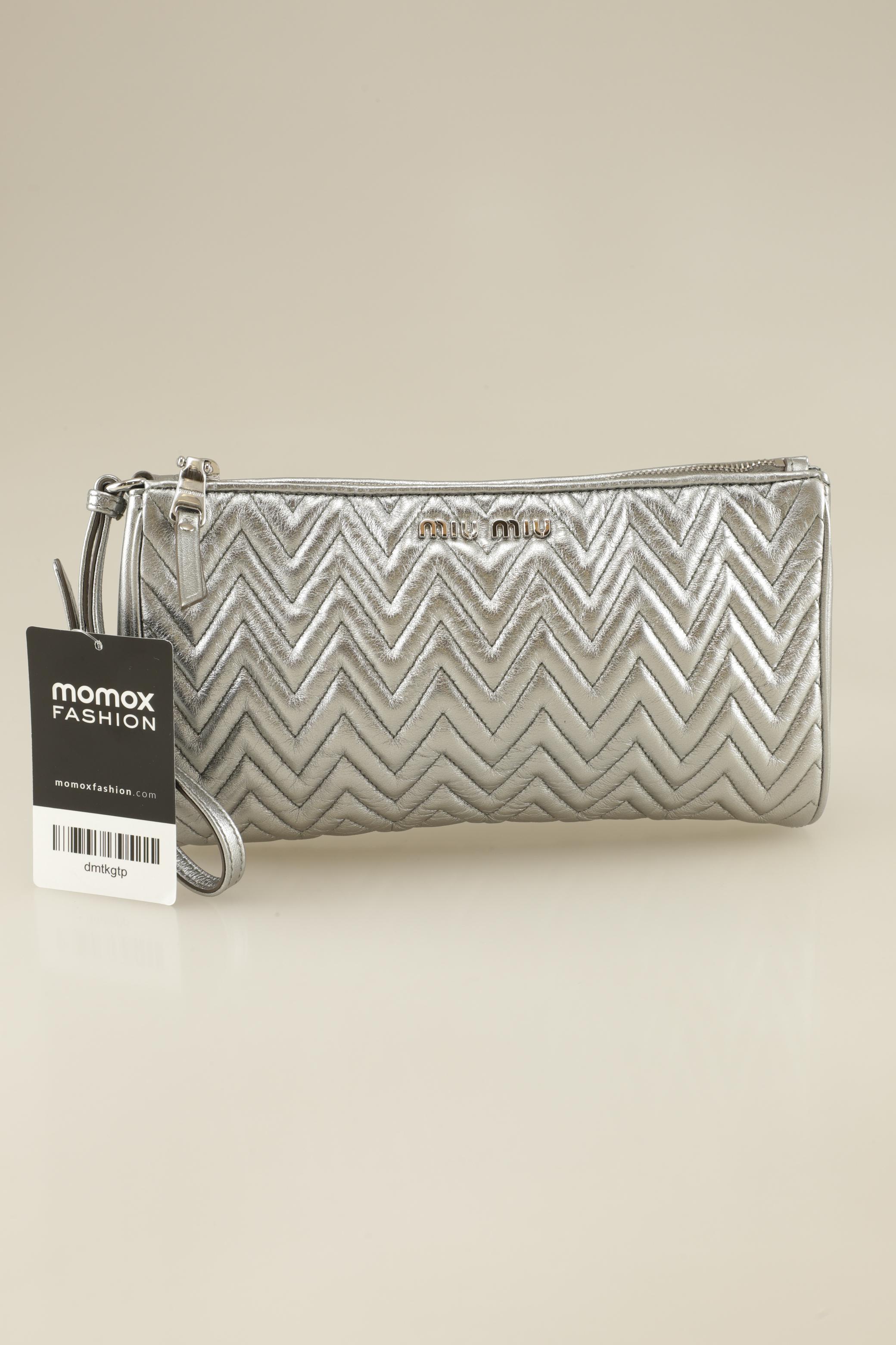

Miu Miu Damen Handtasche, silber, Gr.