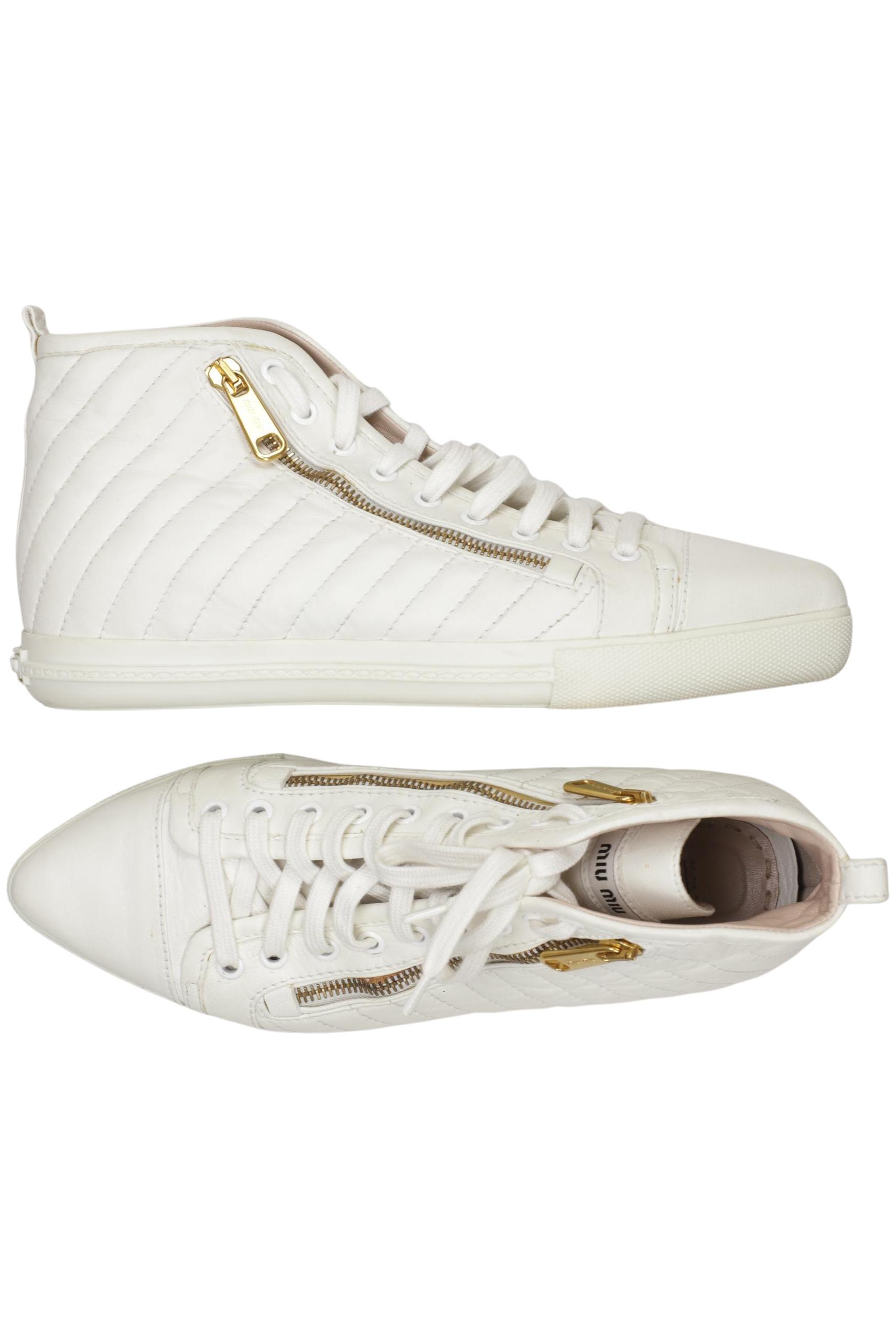 Thumbnail - Miu Miu Damen Sneakers, cremeweiß, Gr. 38.5