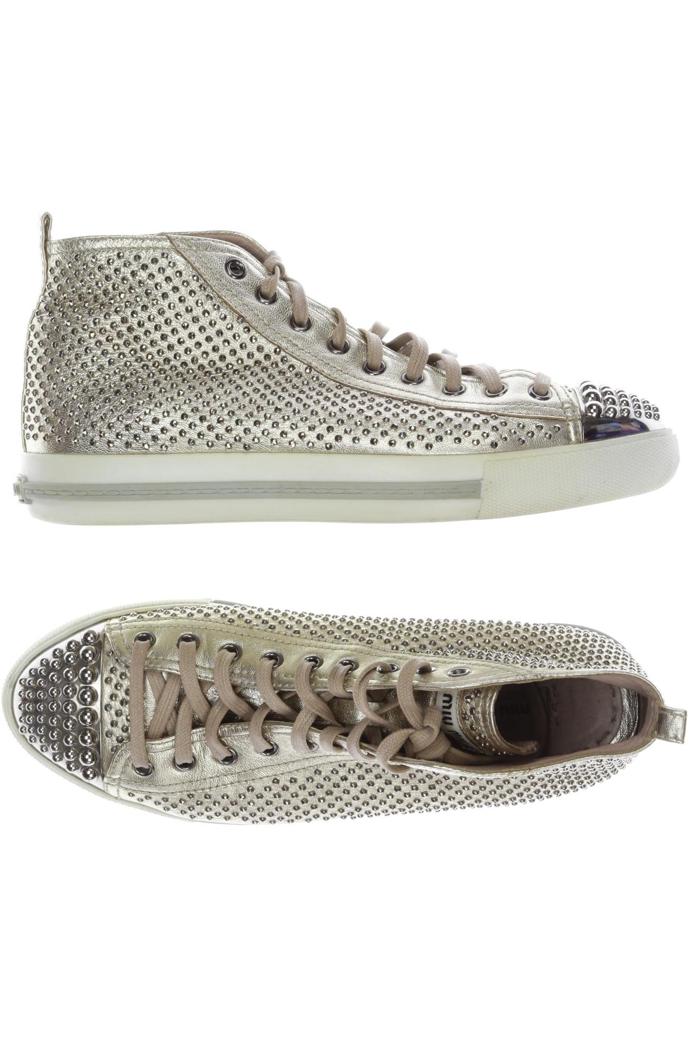 

Miu Miu Damen Sneakers, beige, Gr. 39