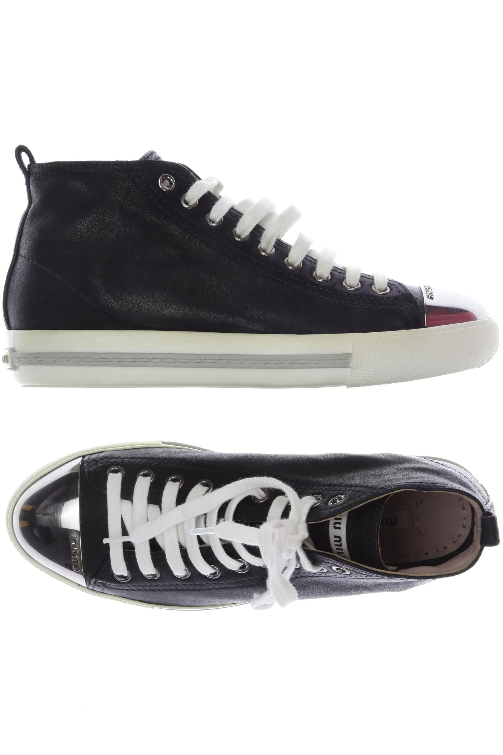 

Miu Miu Damen Sneakers, schwarz, Gr. 36.5