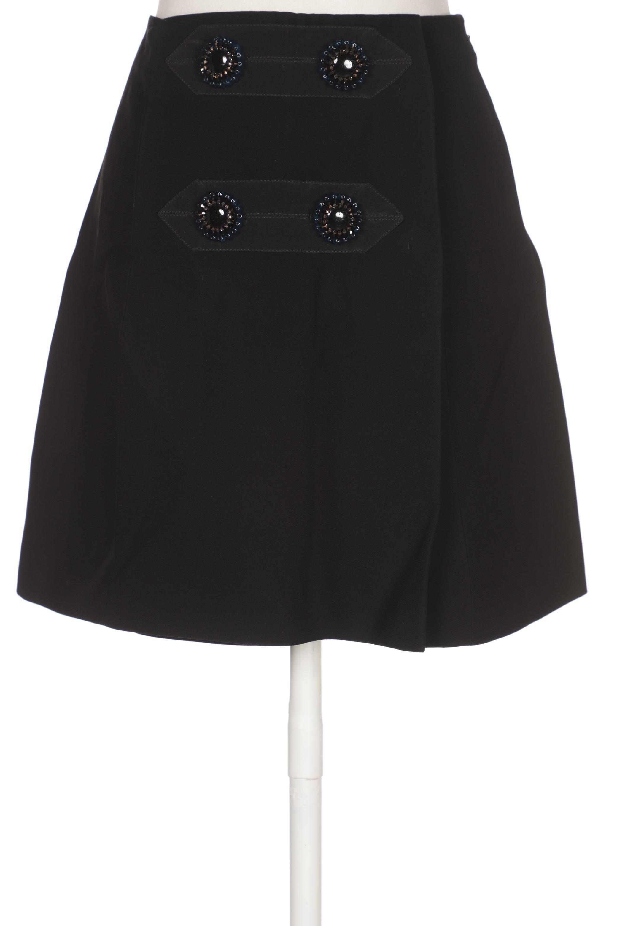 

Miu Miu Damen Rock, schwarz, Gr. 40