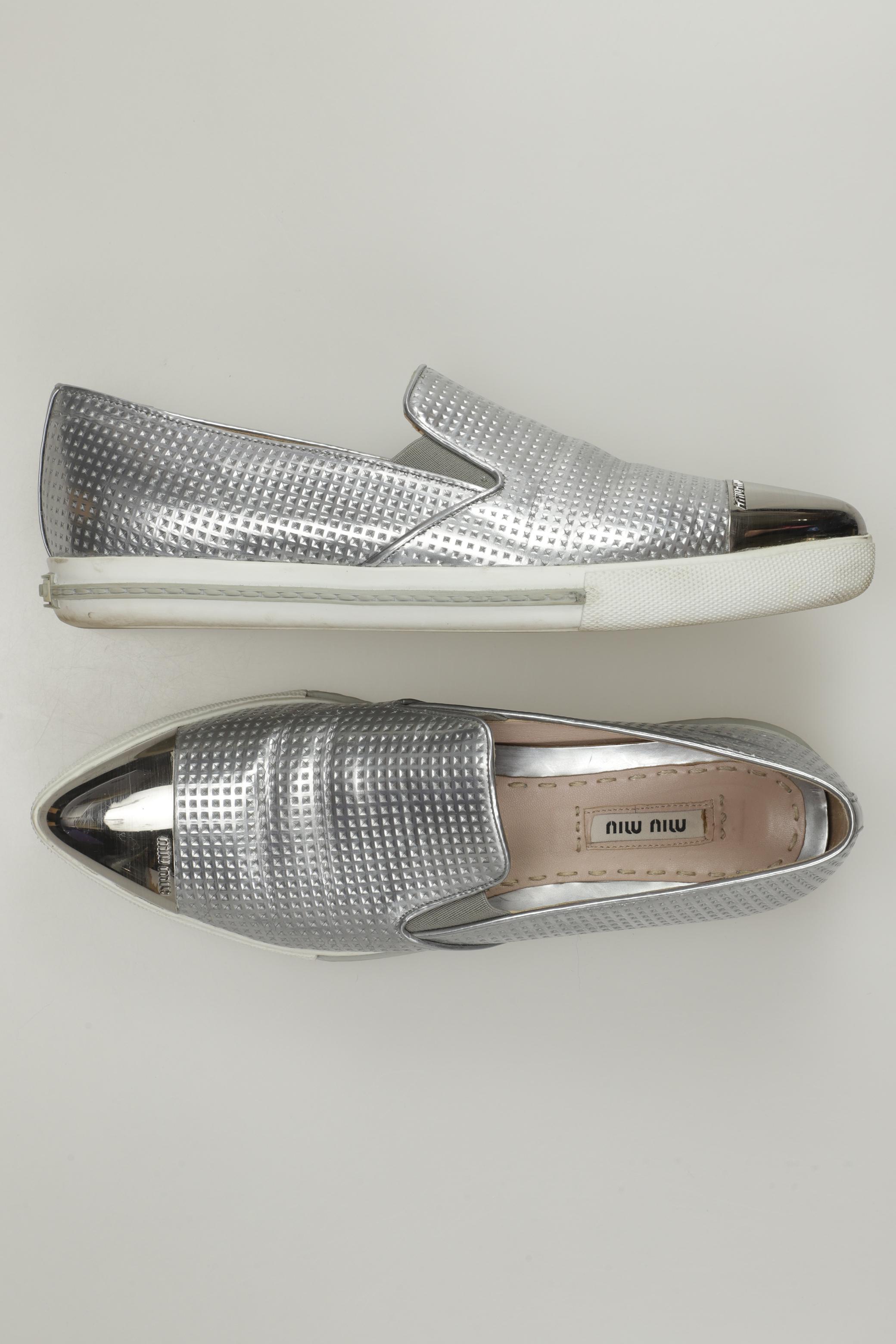 

Miu Miu Damen Halbschuh, silber