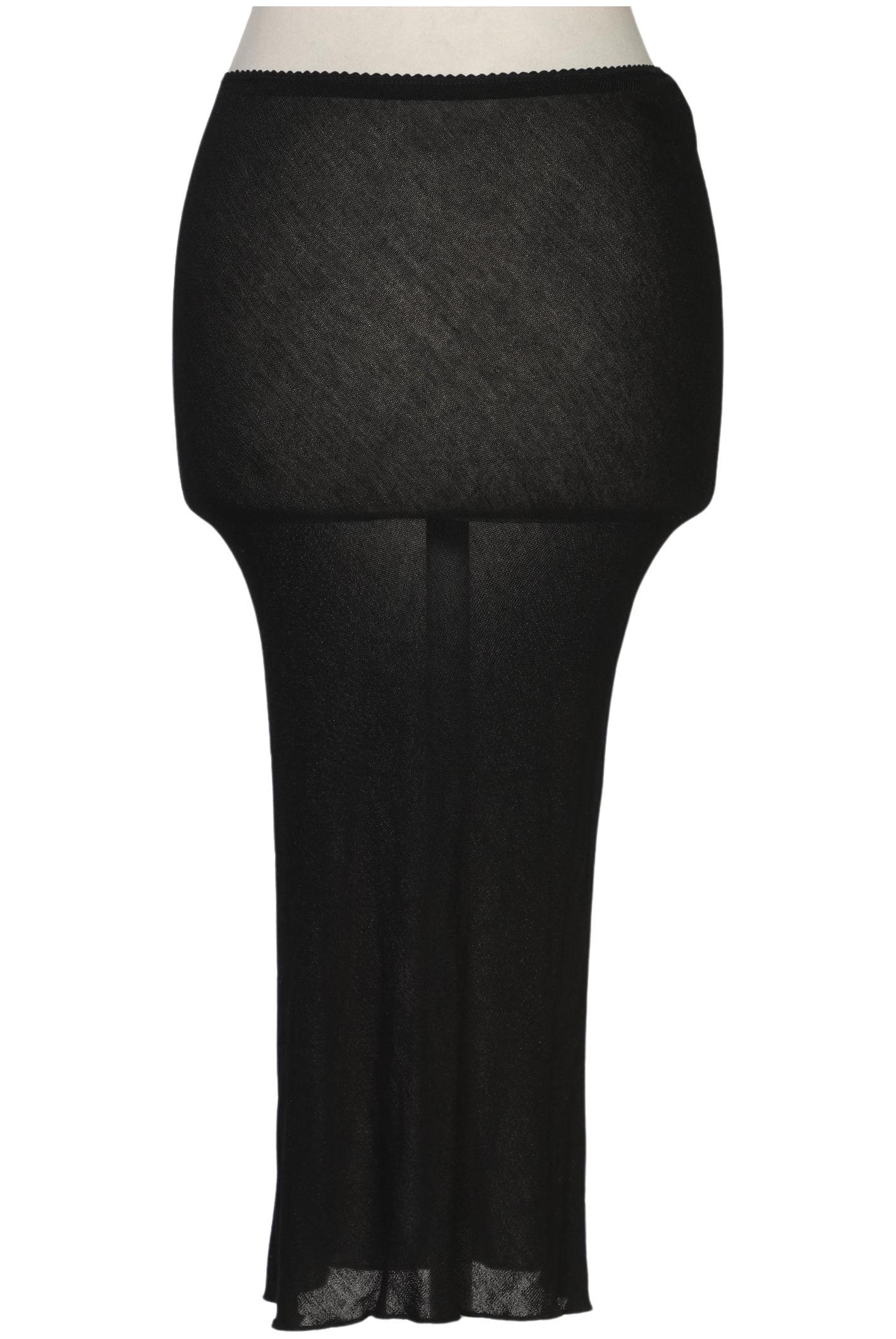 

Miu Miu Damen Rock, schwarz, Gr. 44