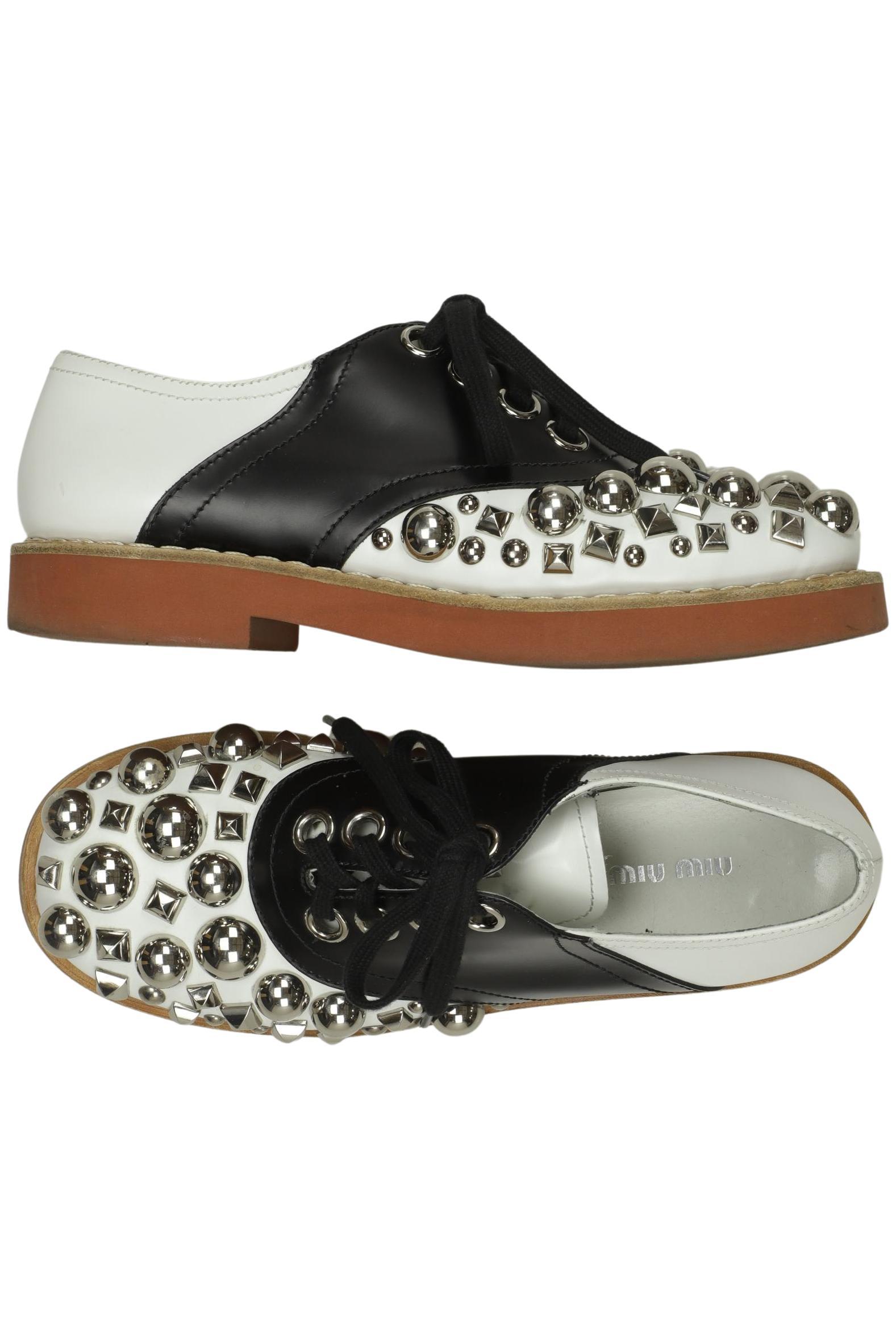 

Miu Miu Damen Halbschuh, mehrfarbig, Gr. 38.5