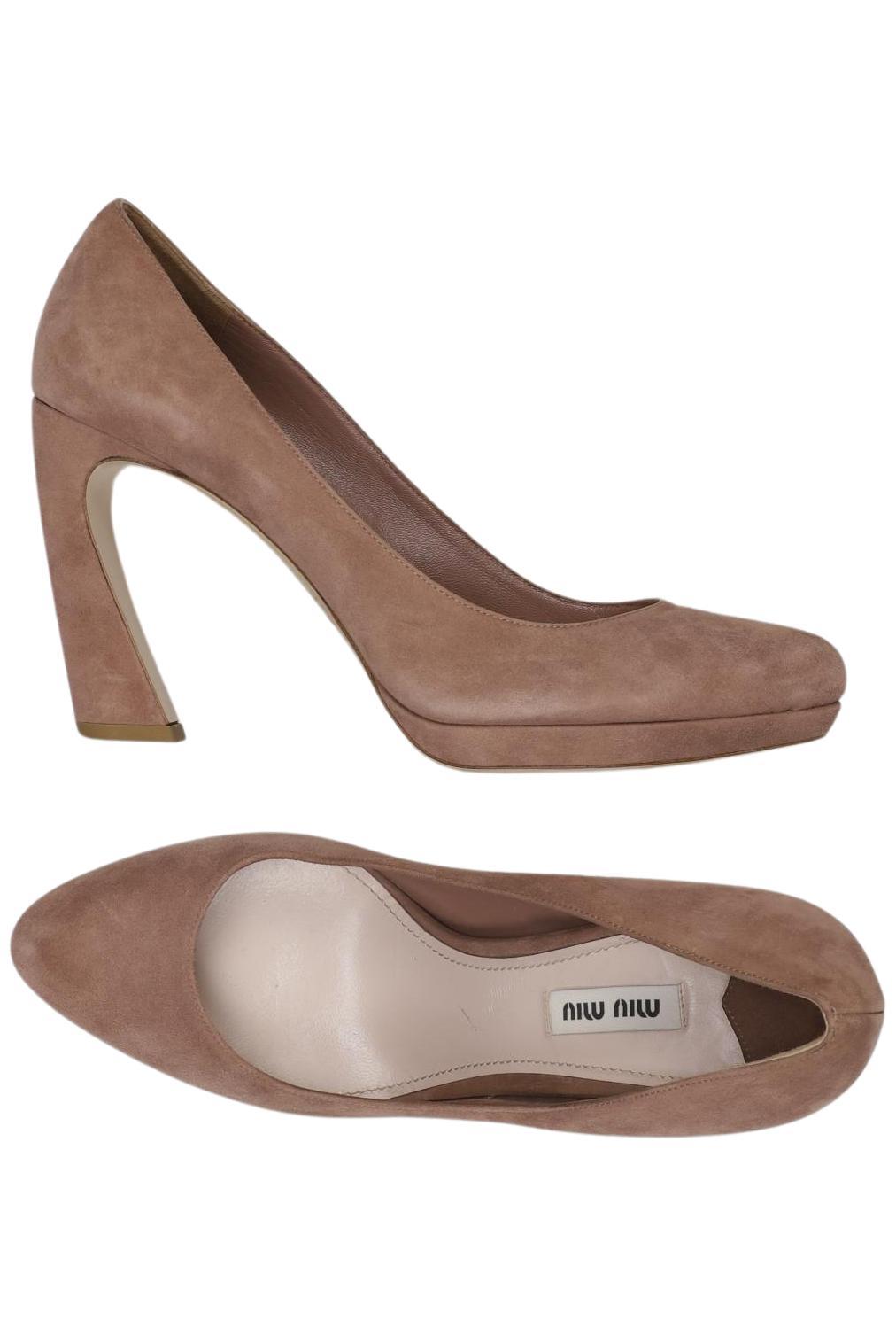 

Miu Miu Damen Pumps, beige, Gr. 39.5