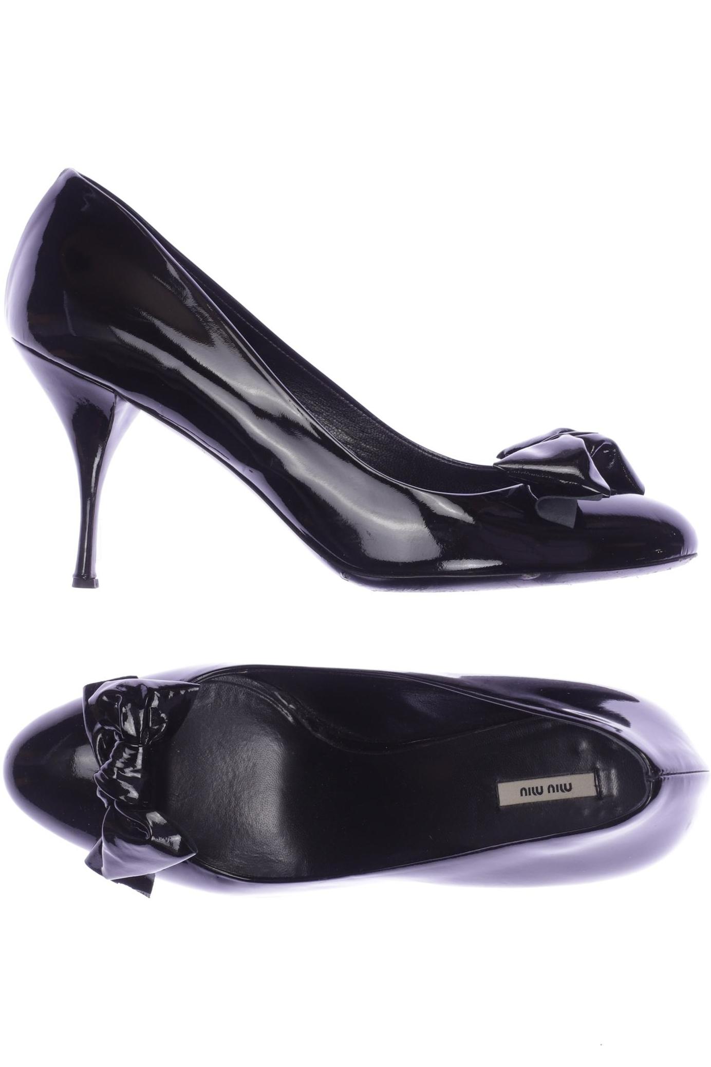 

Miu Miu Damen Pumps, schwarz, Gr. 38