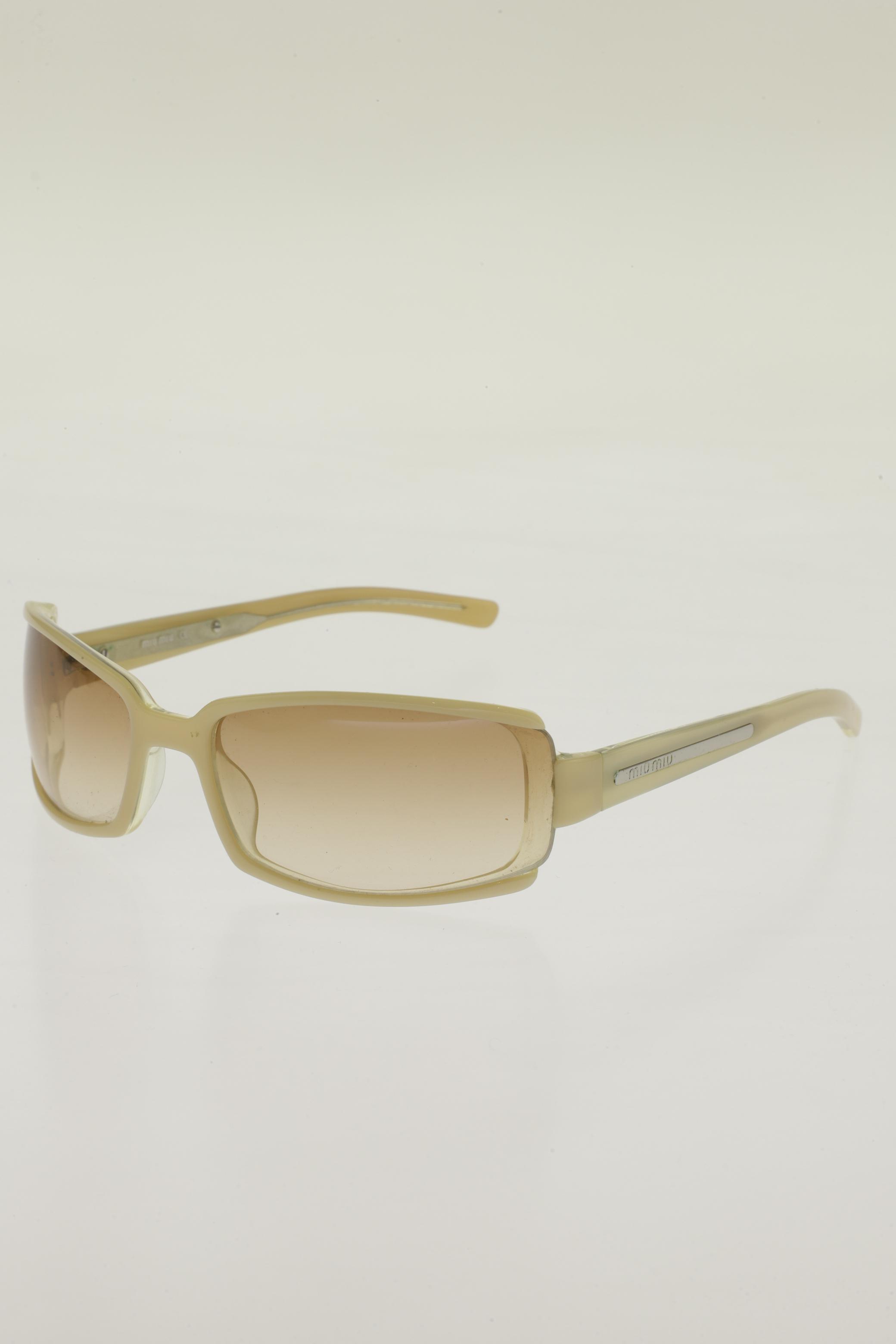 

Miu Miu Damen Sonnenbrille, beige, Gr.