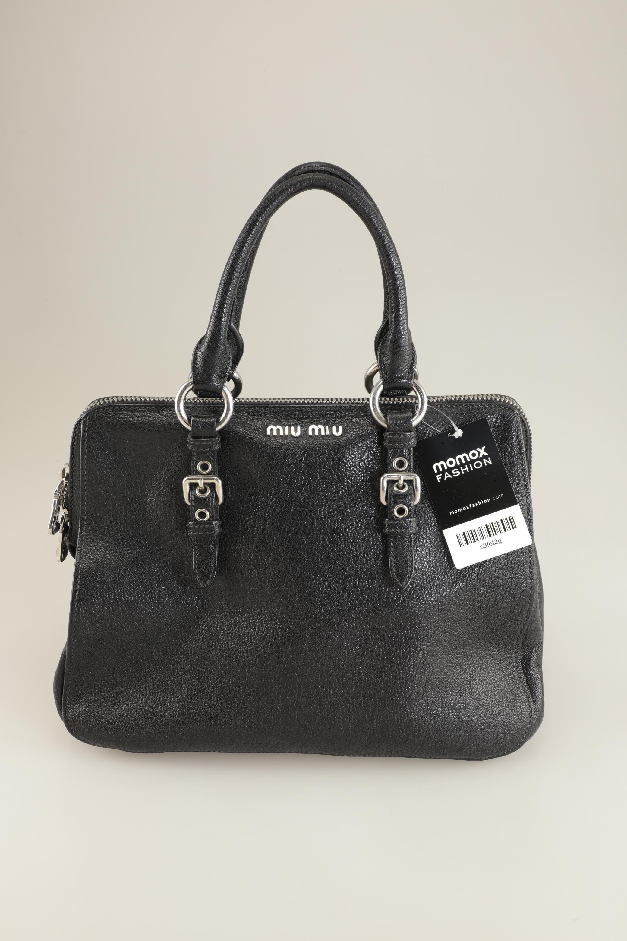 

Miu Miu Damen Handtasche, schwarz, Gr.