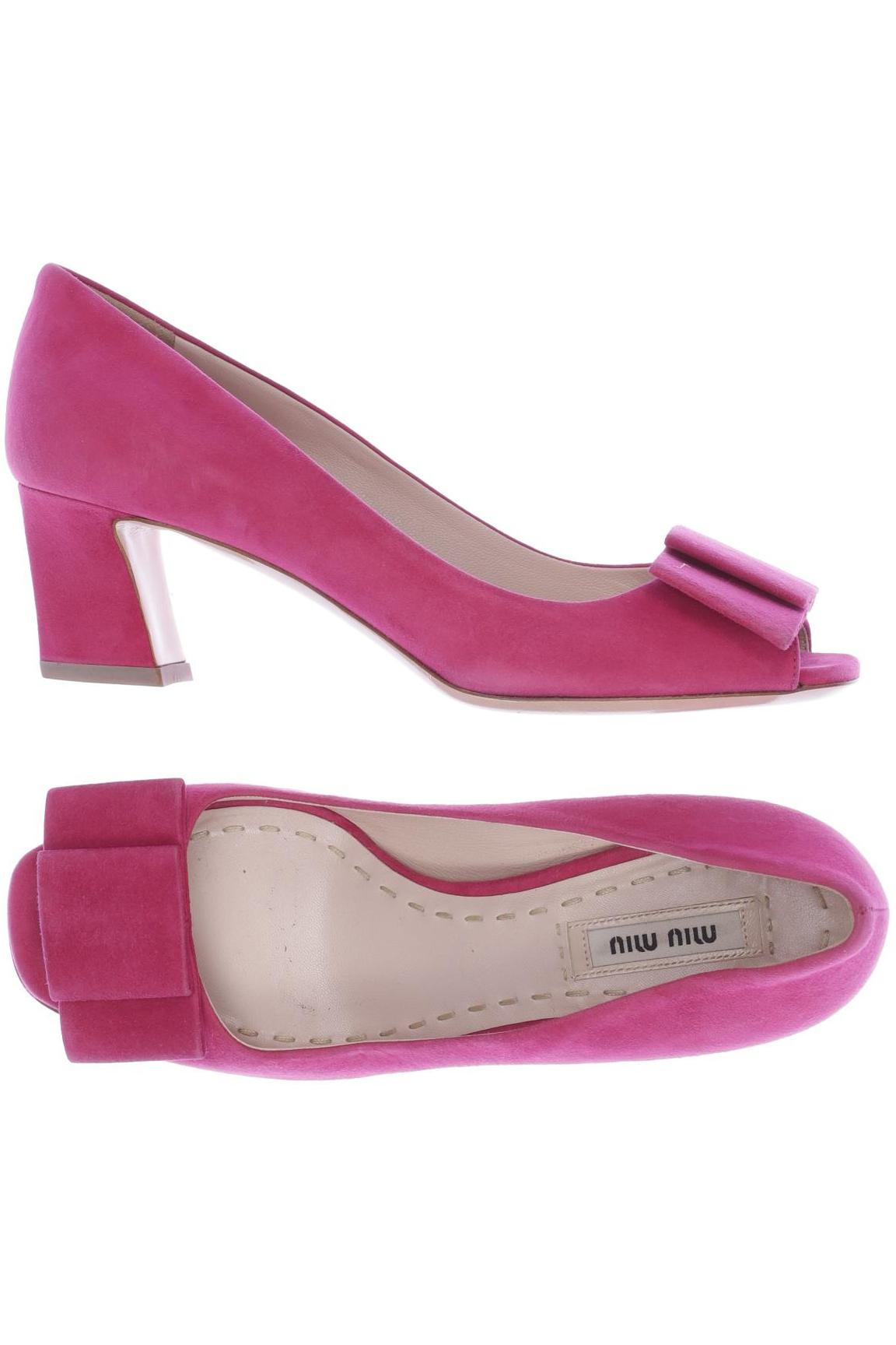 

Miu Miu Damen Pumps, pink, Gr. 36.5