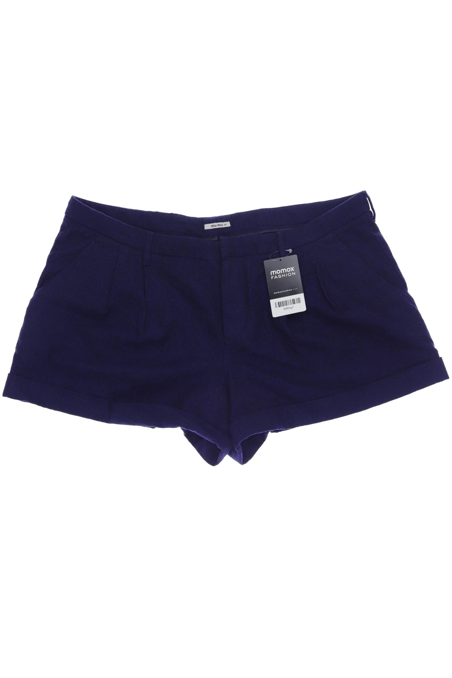 

Miu Miu Damen Shorts, marineblau, Gr. 48