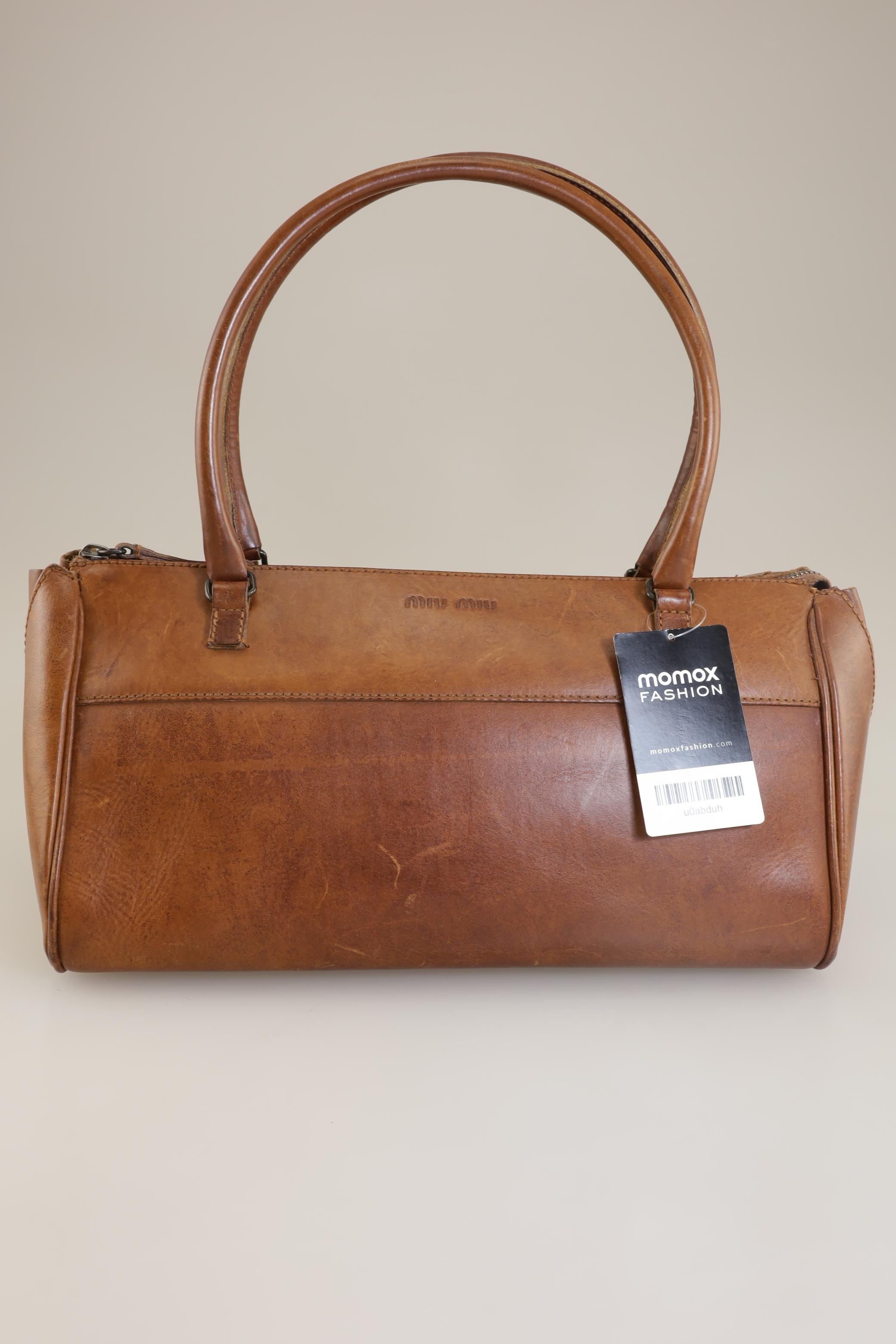 

Miu Miu Damen Handtasche, braun, Gr.