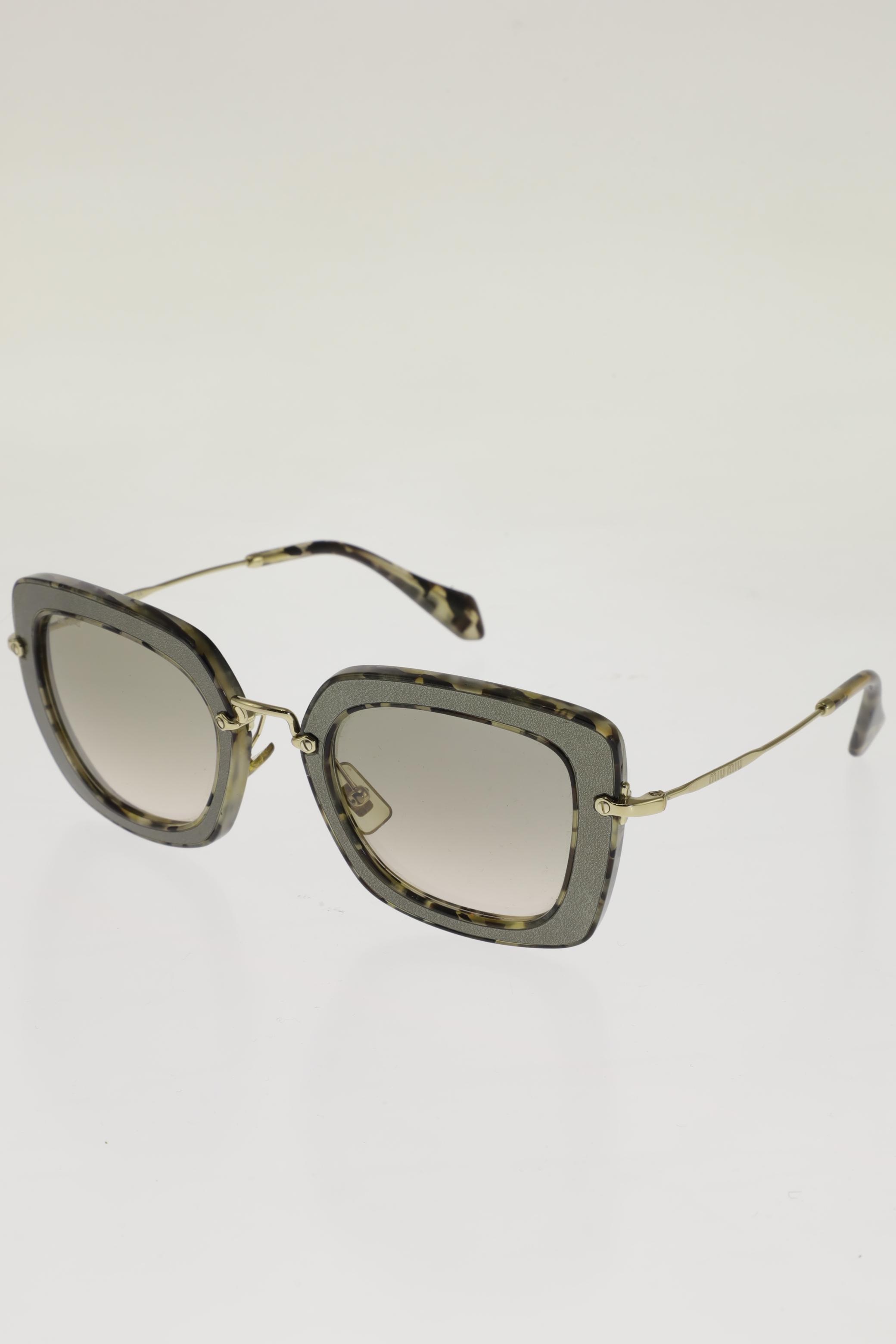 

Miu Miu Damen Sonnenbrille, grau, Gr.