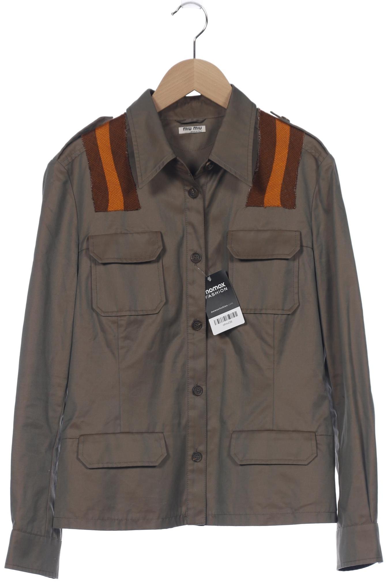 

Miu Miu Damen Jacke, grün