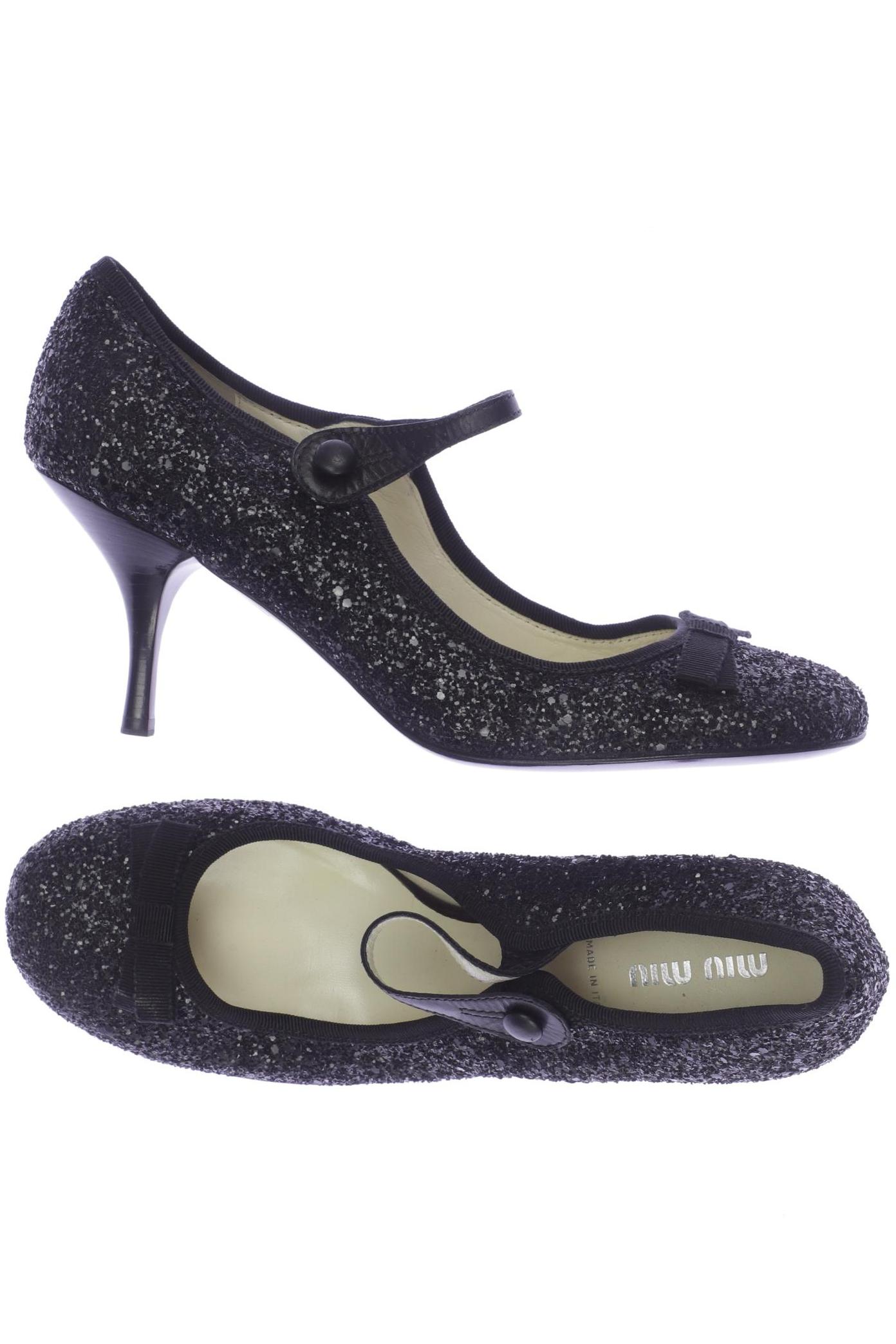

Miu Miu Damen Pumps, schwarz, Gr. 39