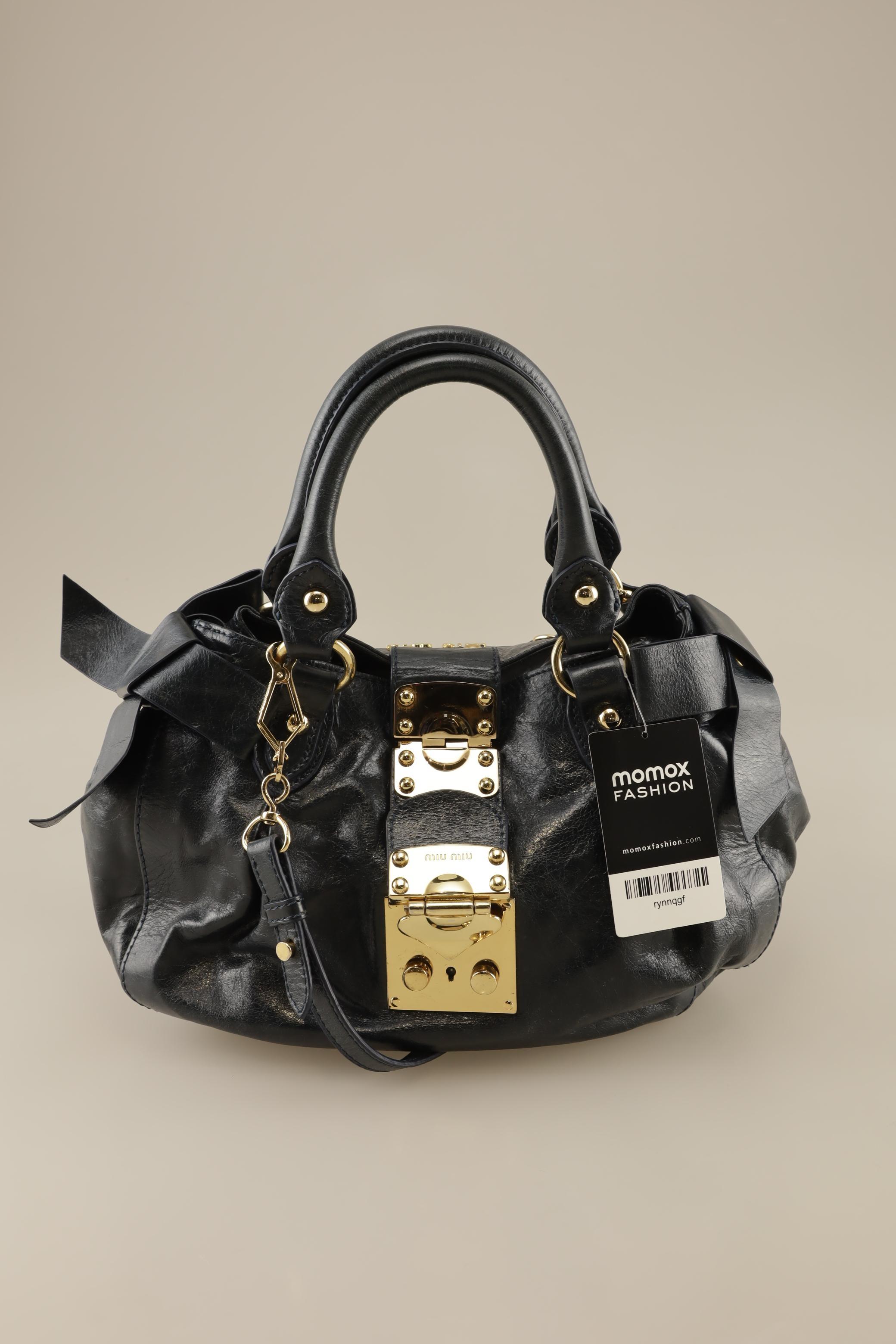 

Miu Miu Damen Handtasche, marineblau, Gr.