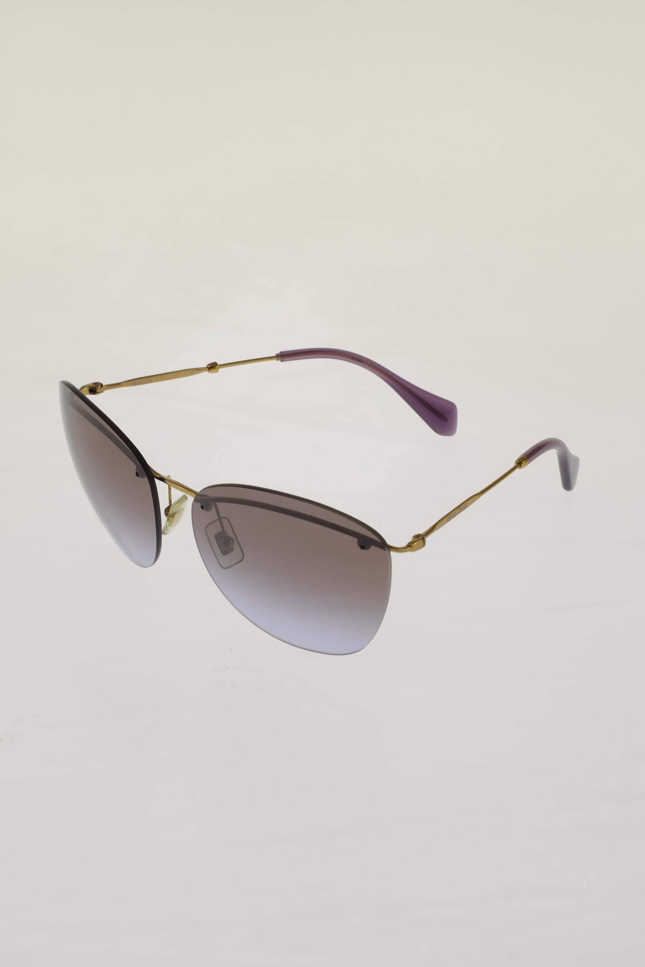 

Miu Miu Damen Sonnenbrille, braun, Gr.