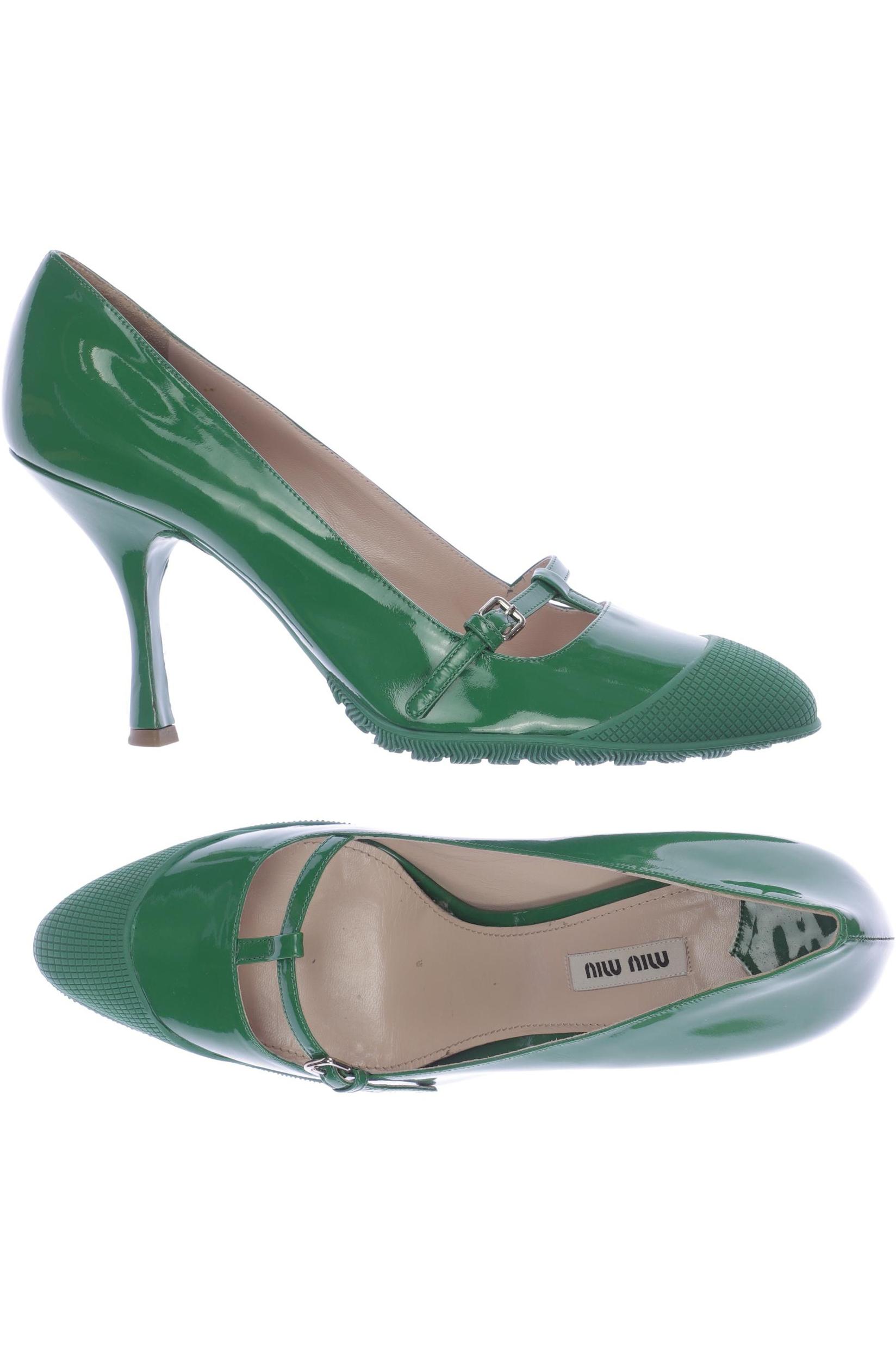 

Miu Miu Damen Pumps, grün