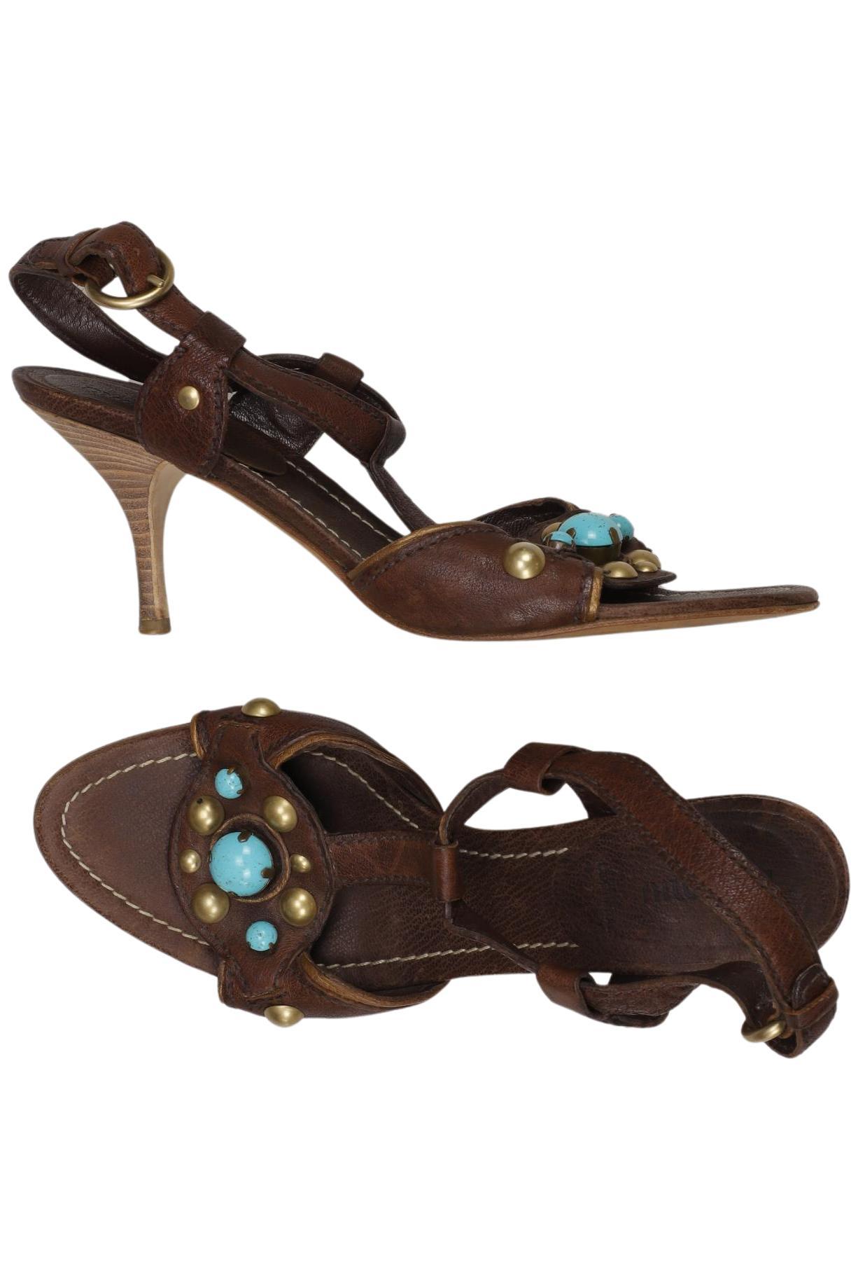 

Miu Miu Damen Sandale, braun, Gr. 39