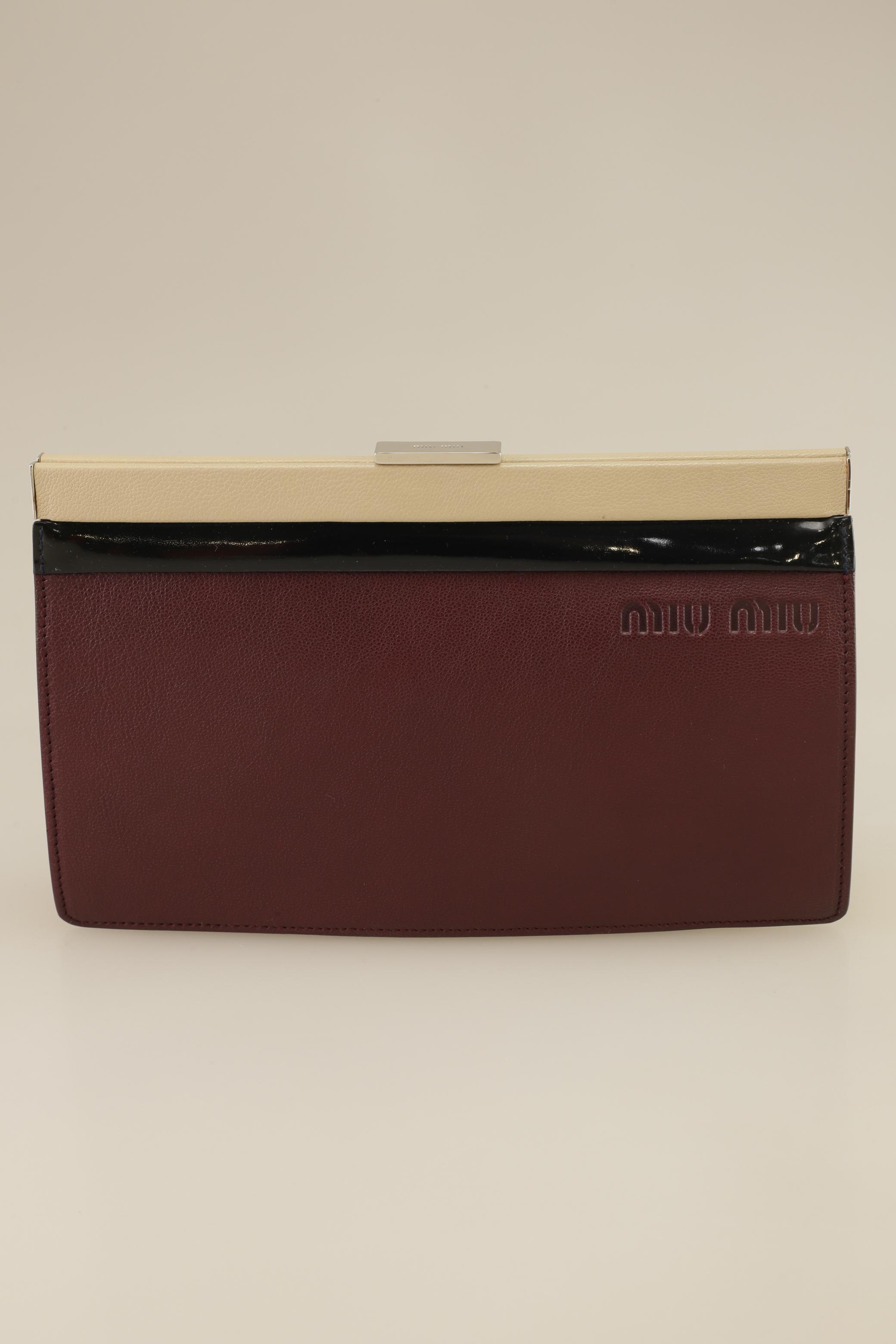 

Miu Miu Damen Handtasche, bordeaux