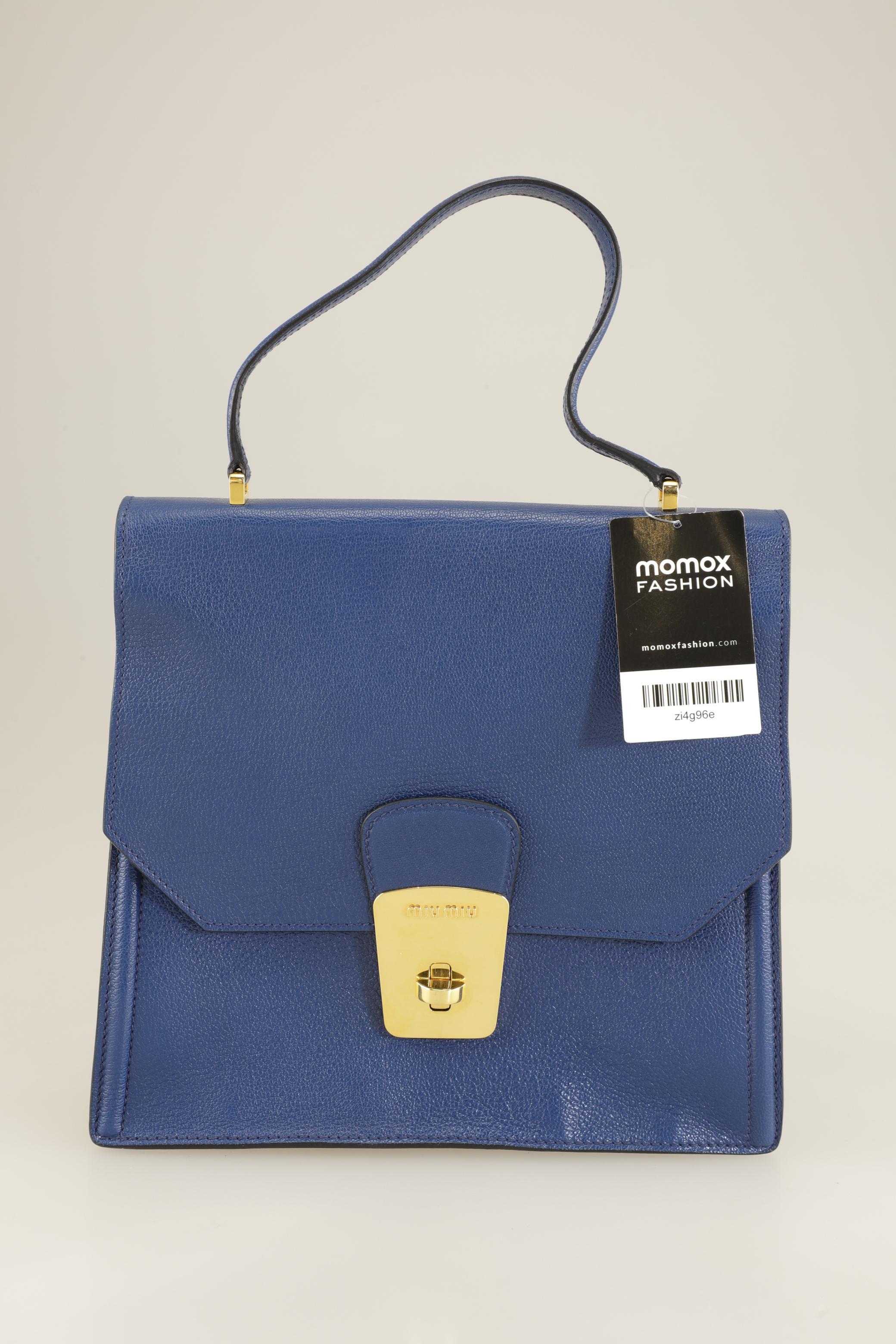 

Miu Miu Damen Handtasche, blau, Gr.